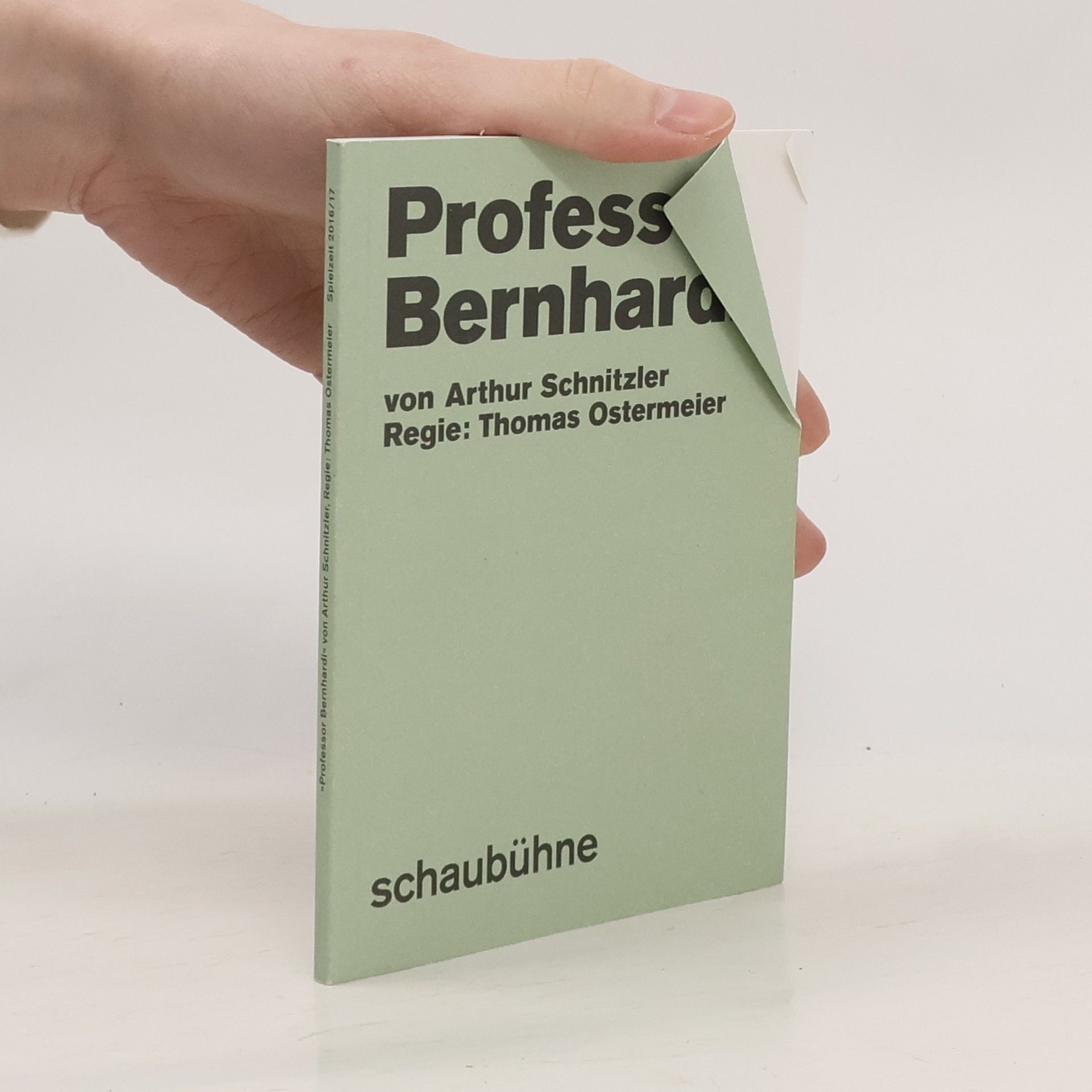Thomas Ostermeier Professor Bernhardi von Arthur Schnitzler