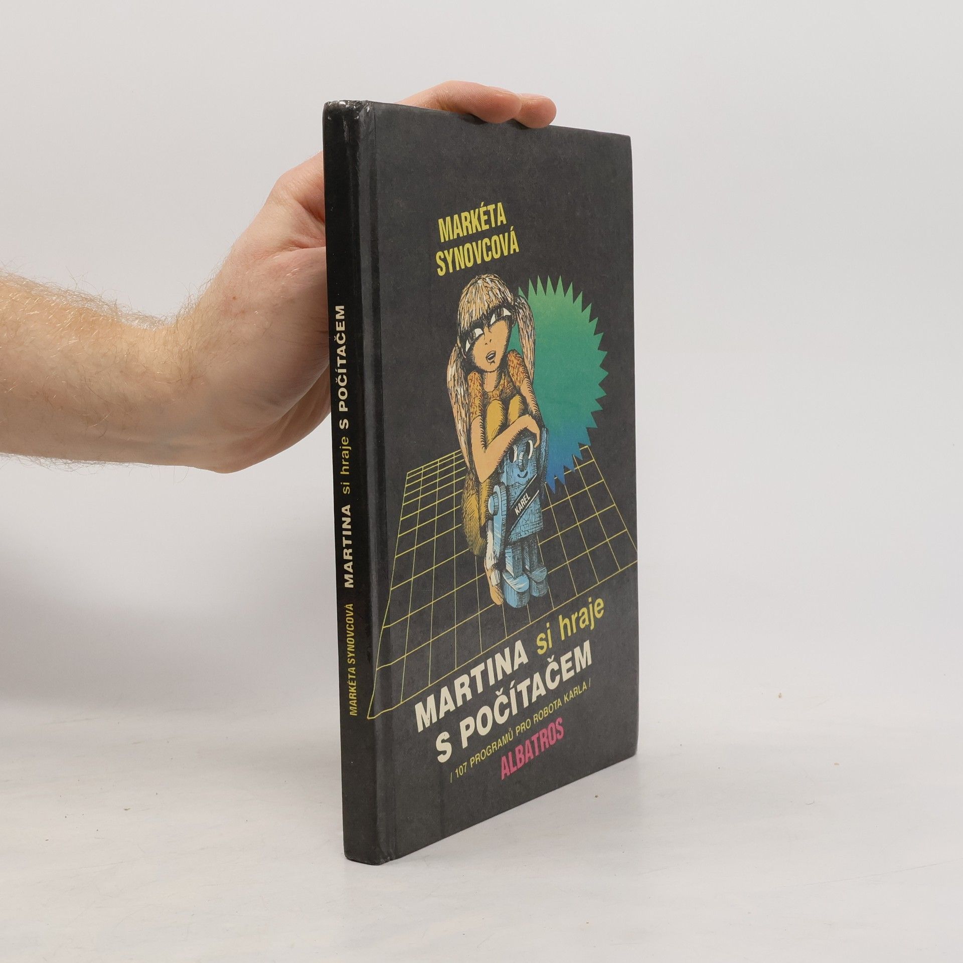 Markéta Synovcová Martina si hraje s počítačem