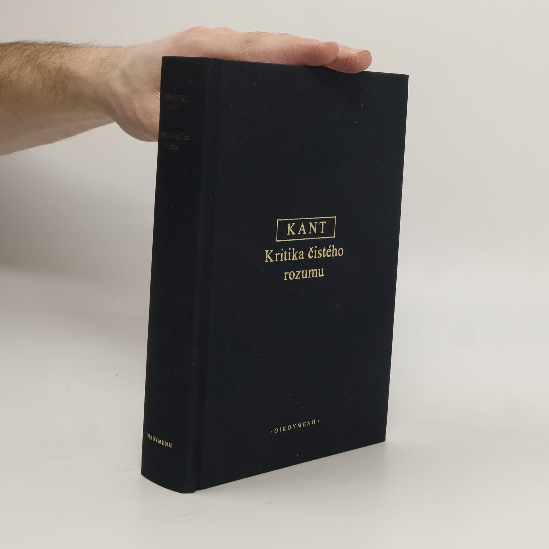 Immanuel Kant Kritika čistého rozumu