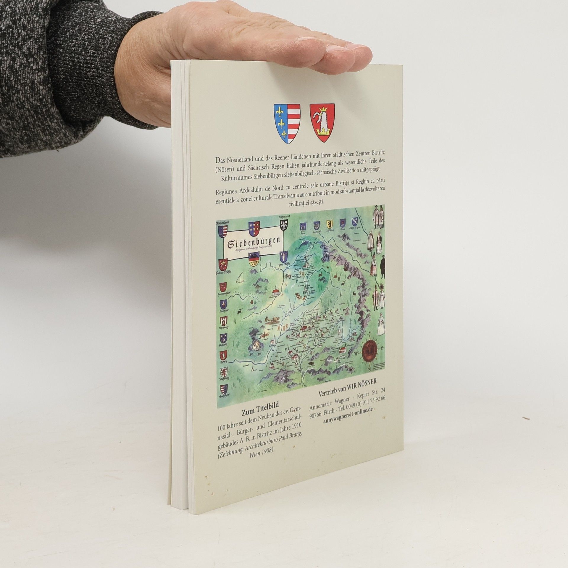 Ioan Arcălean Wir Nösner : contribuţii la istoria şi cultura oraşului Bistriţa şi a Ardealului de Nord