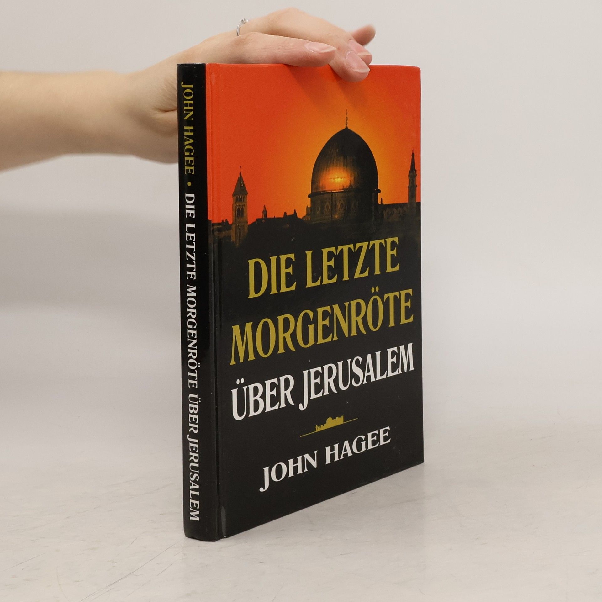 Die letzte Morgenröte über Jerusalem