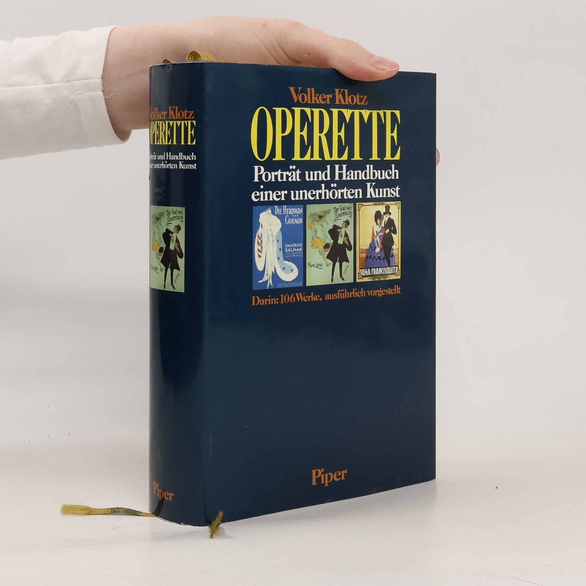 Volker Klotz Operette