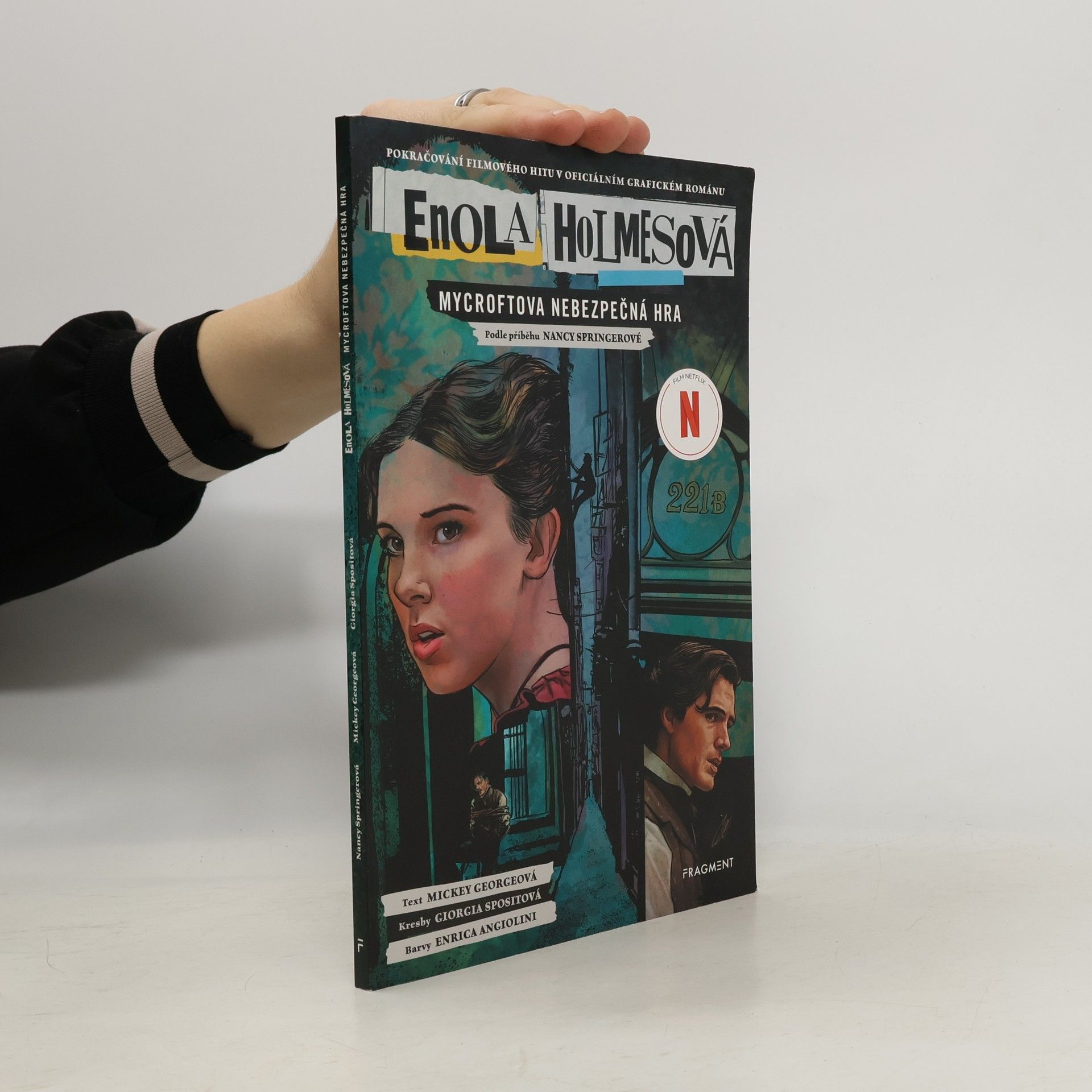 AA.VV. Enola Holmesová. Mycroftova nebezpečná hra