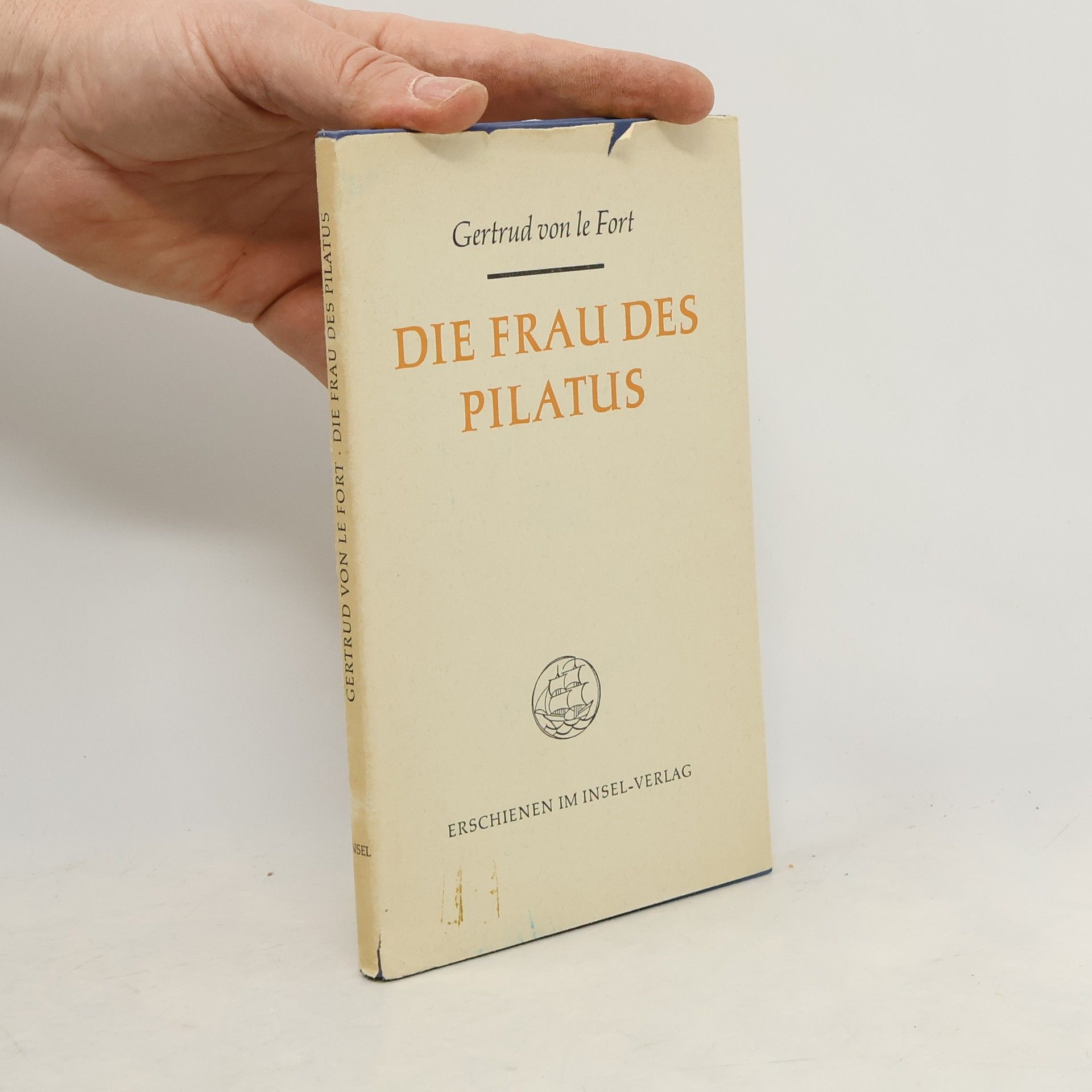 Gertrud von le Fort Die Frau des Pilatus
