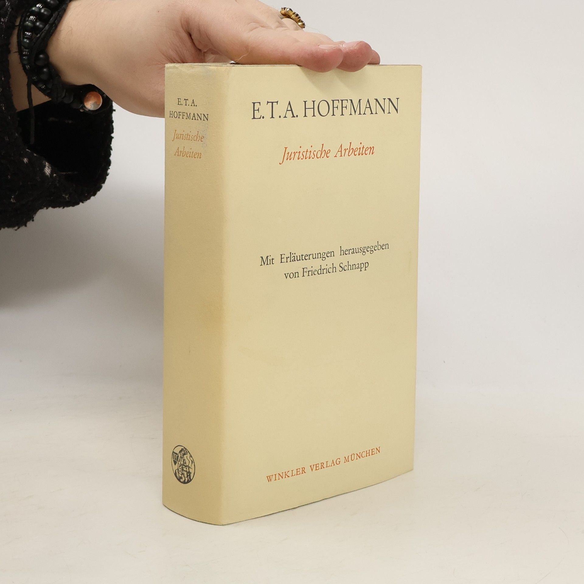 Ernst T. A. Hoffmann Juristische Arbeiten