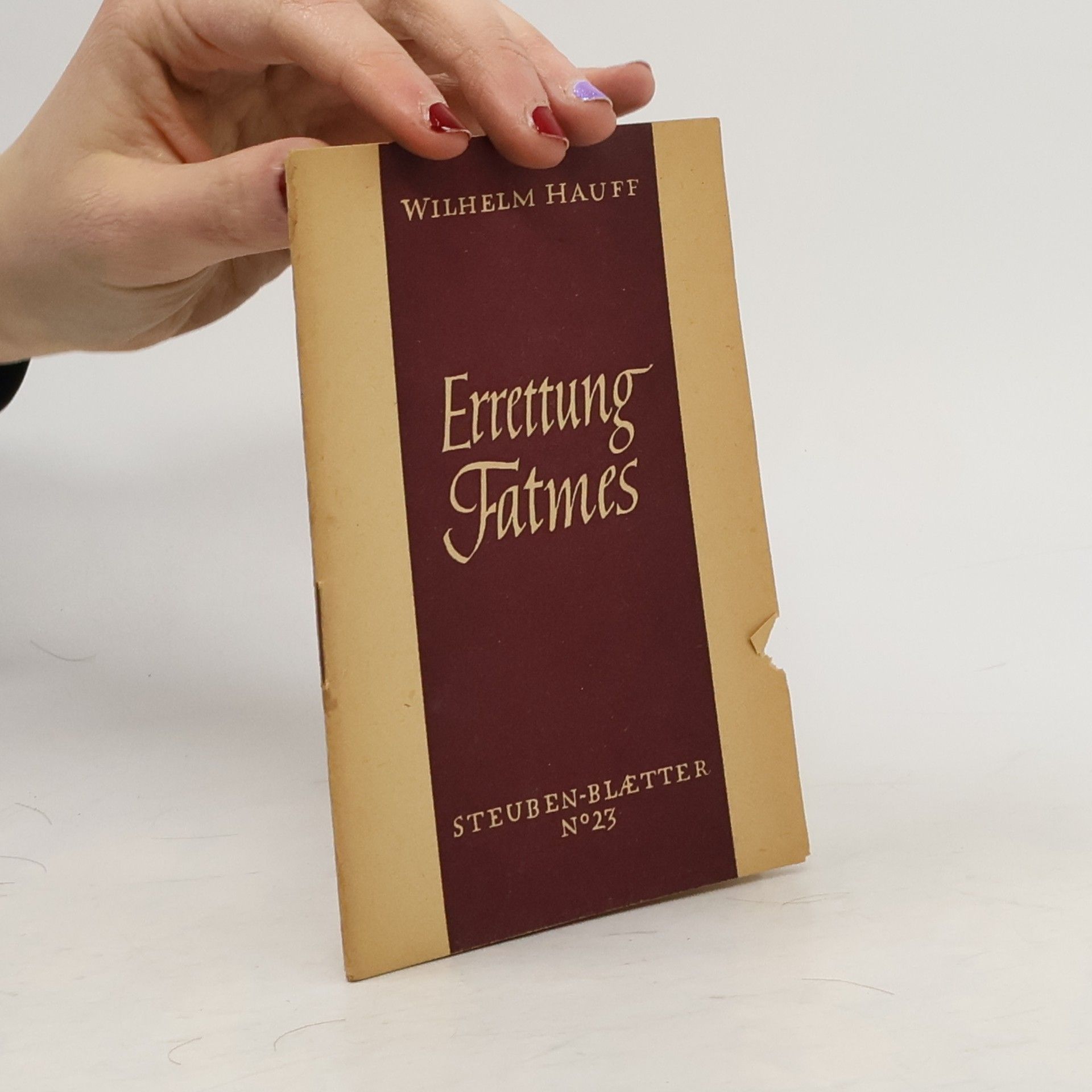 Wilheln Hauff Errettung Fatmes