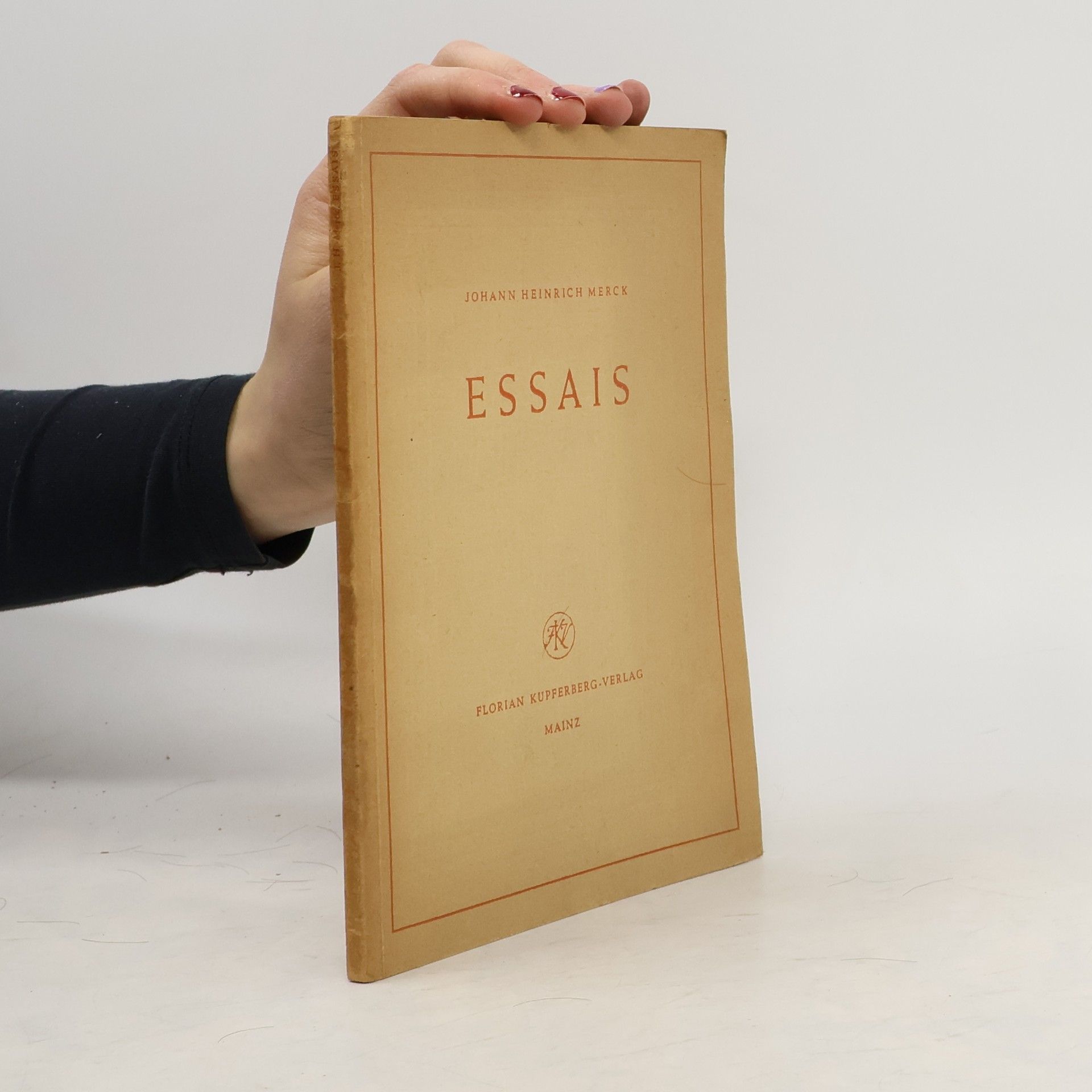 Johann Heinrich Merck Essais