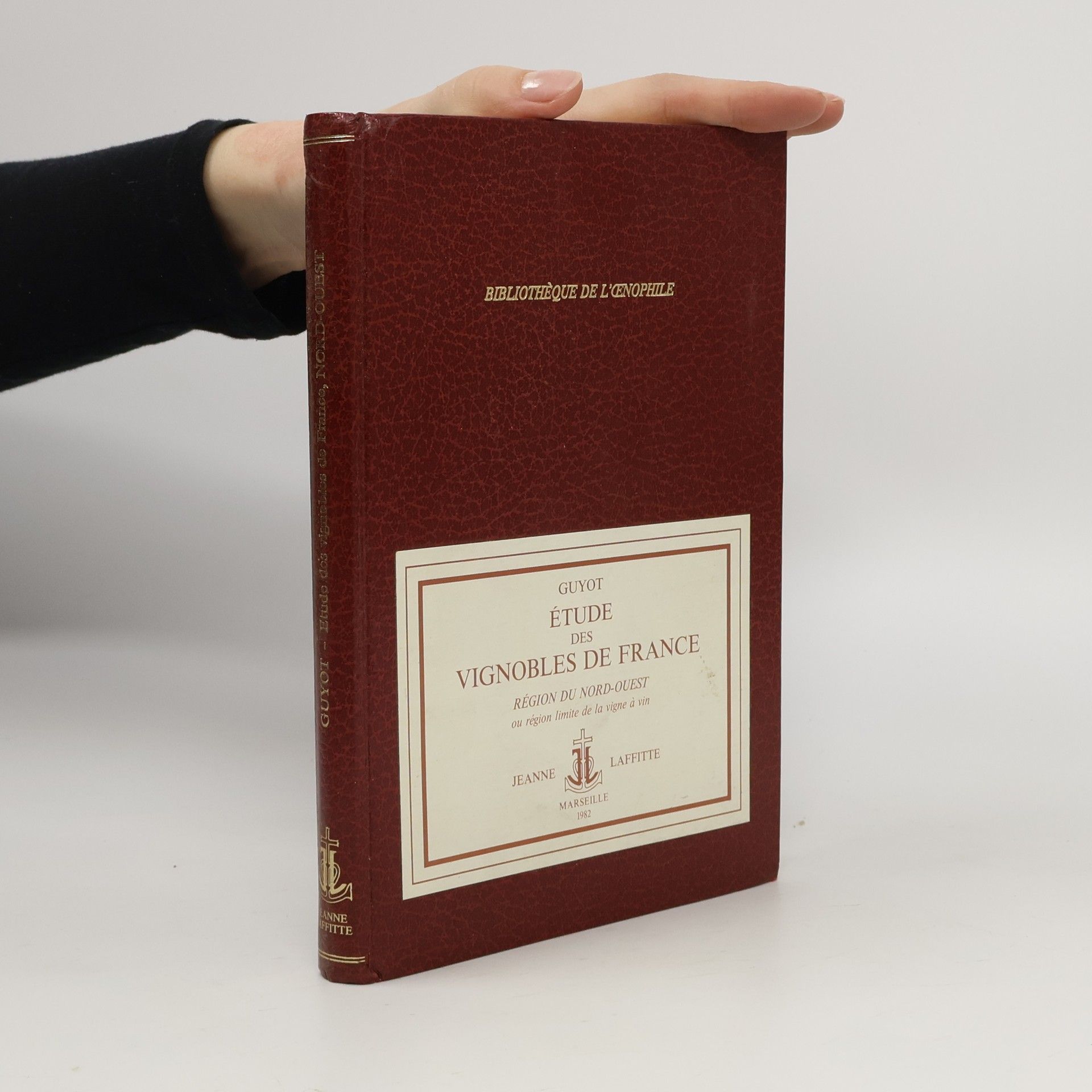 Jules Guyot Etude des vignobles de France
