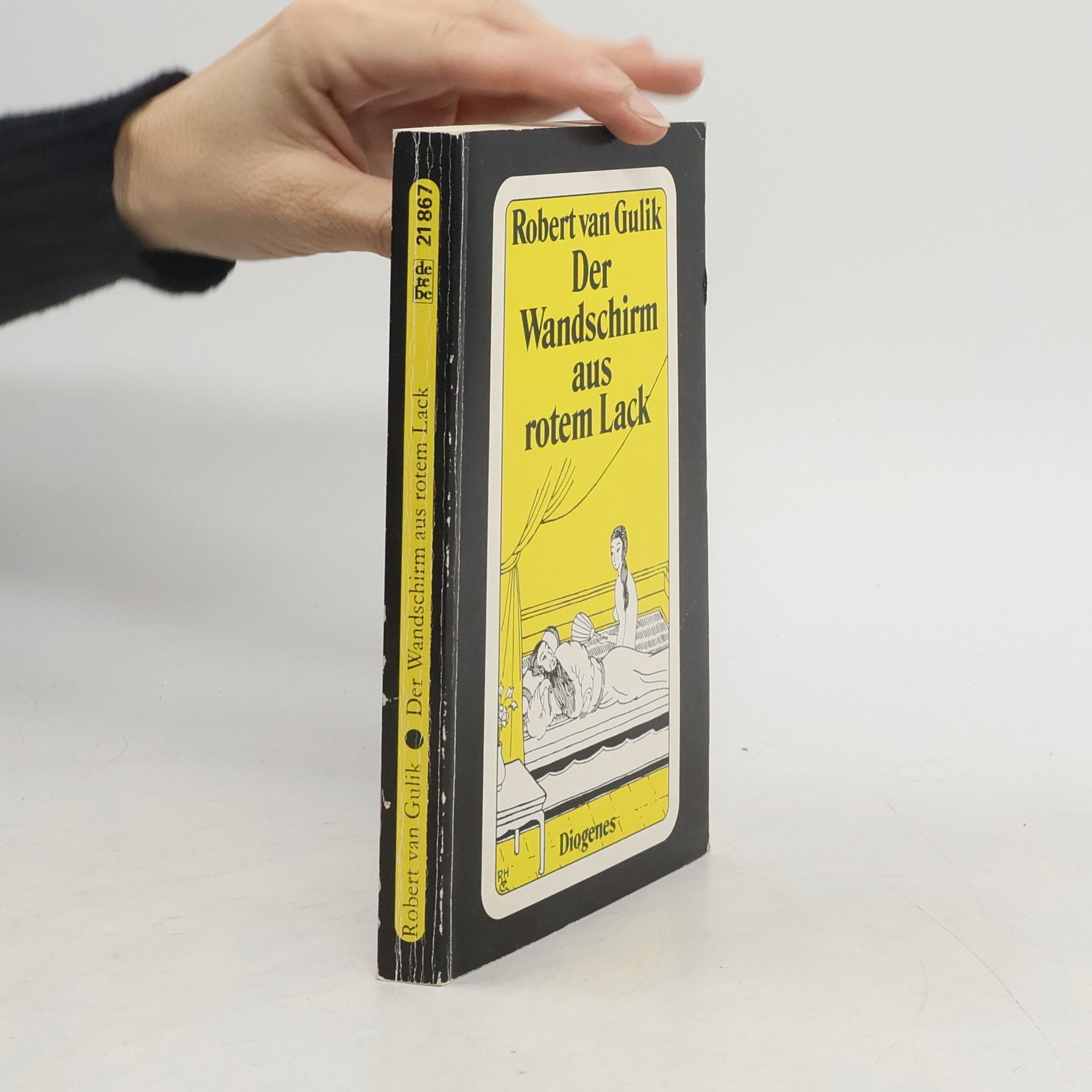 Robert van Gulik Der Wandschirm aus rotem Lack