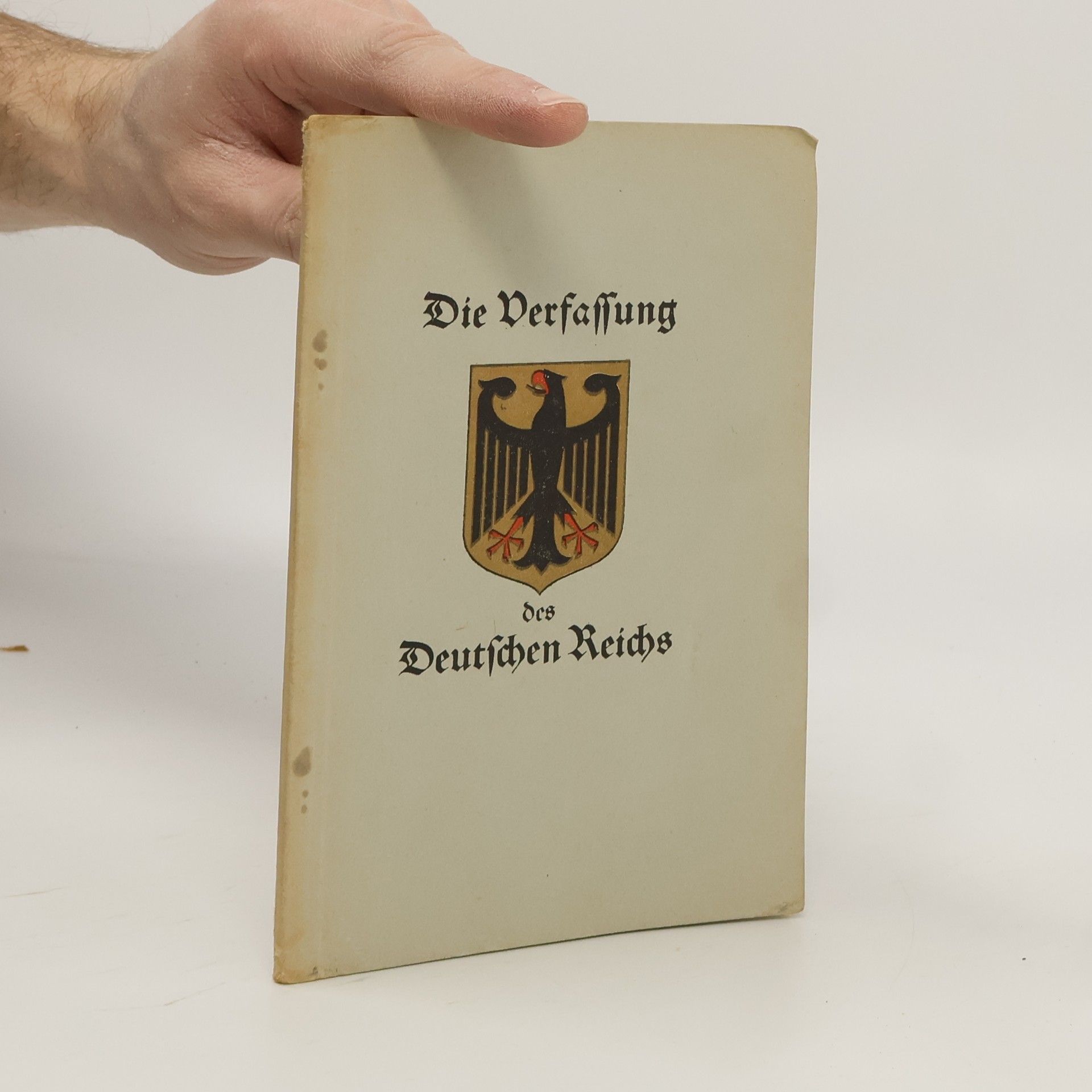 Autorenkollektiv Die Verfassung des Deutschen Reichs Vom 11. August 1919