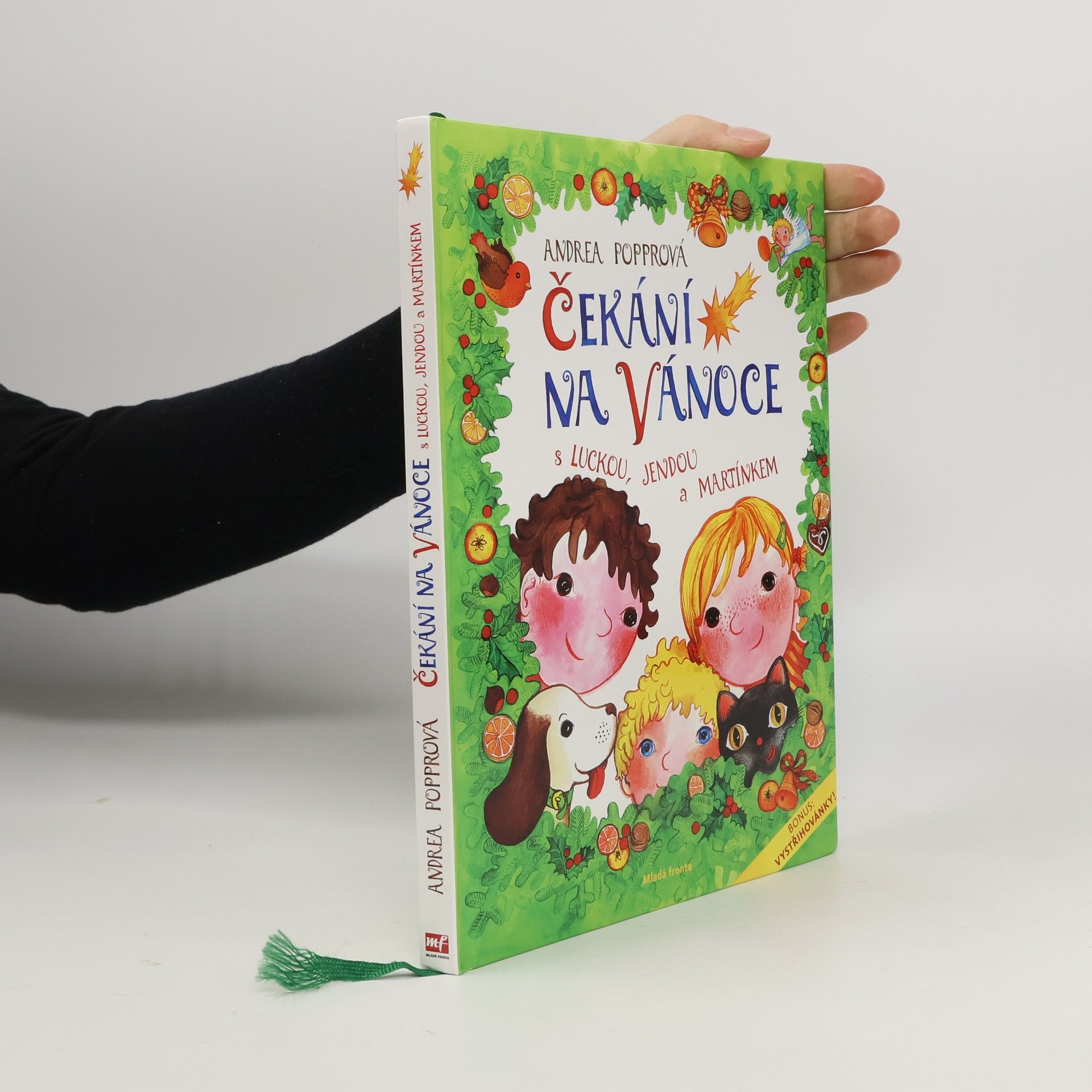 Andrea Popprová Čekání na Vánoce s Luckou, Jendou a Martínkem