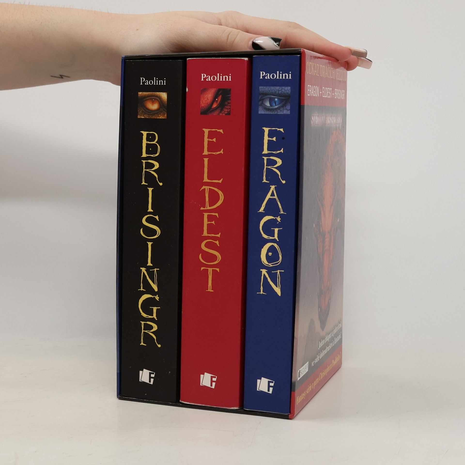 Christopher Paolini Odkaz dračích jezdců 1-3