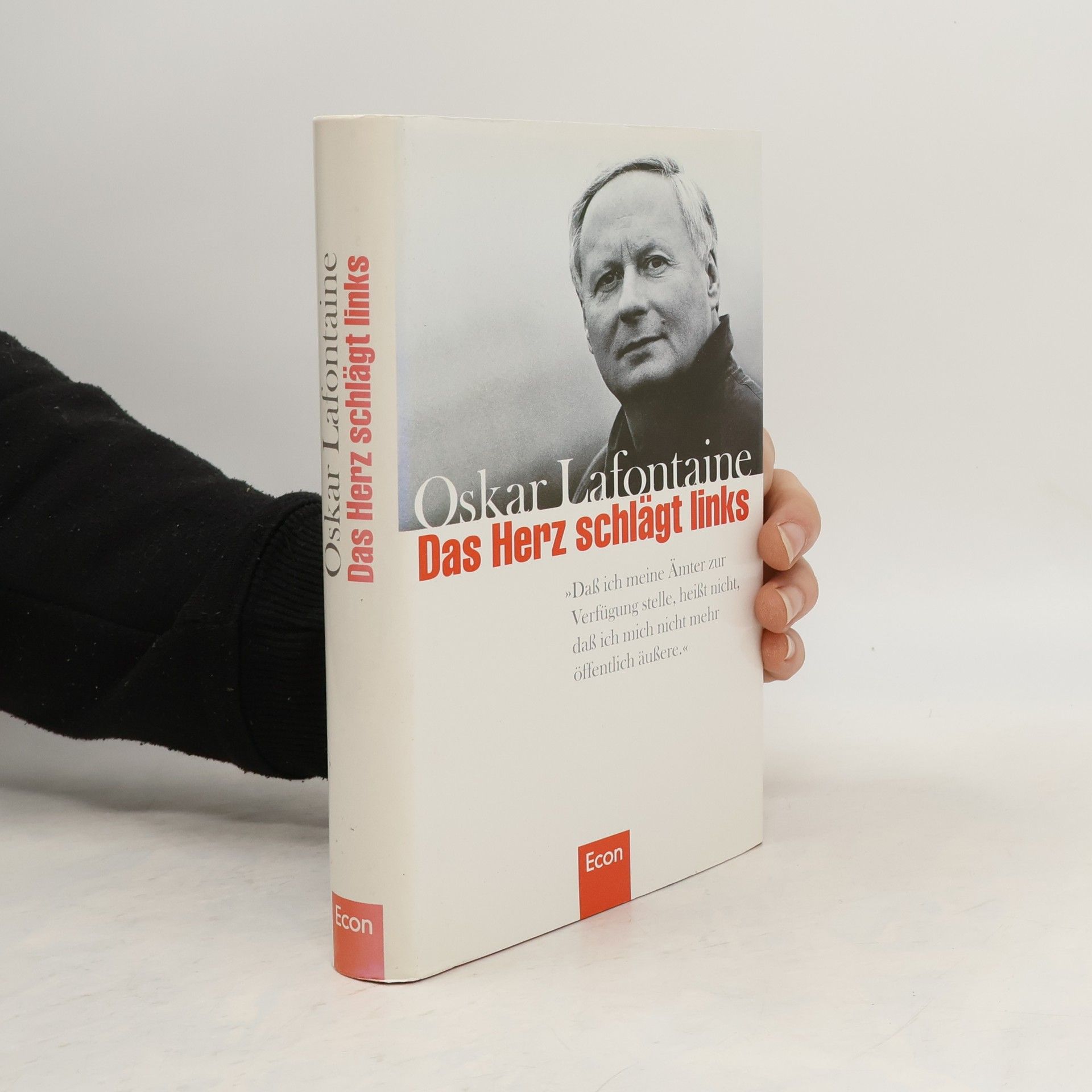 Oskar Lafontaine Das Herz schlägt links, Lim. Jubiläumsausgabe