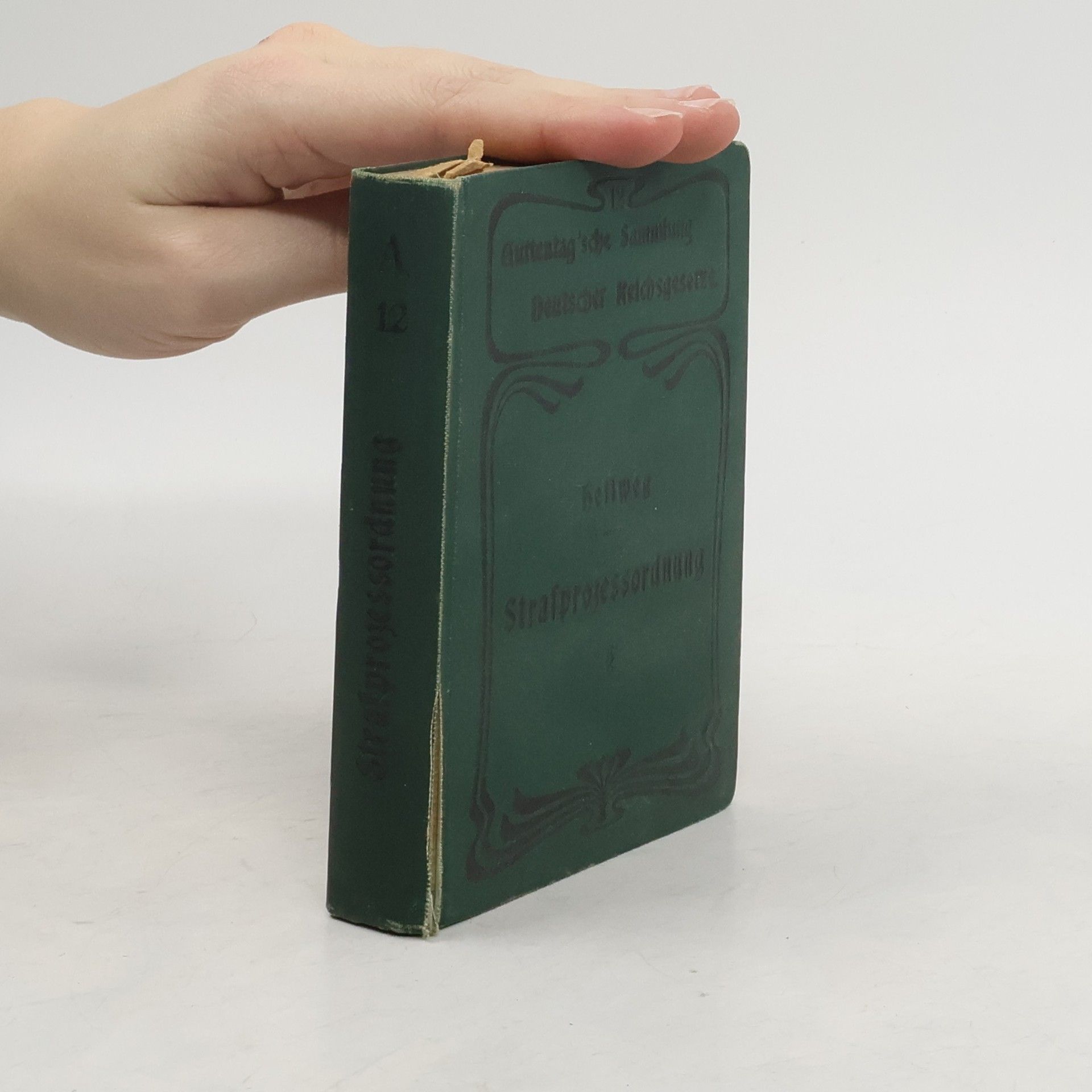 A. Hellweg Strafprozekordnung und Gerichtsverfassungsgeseh