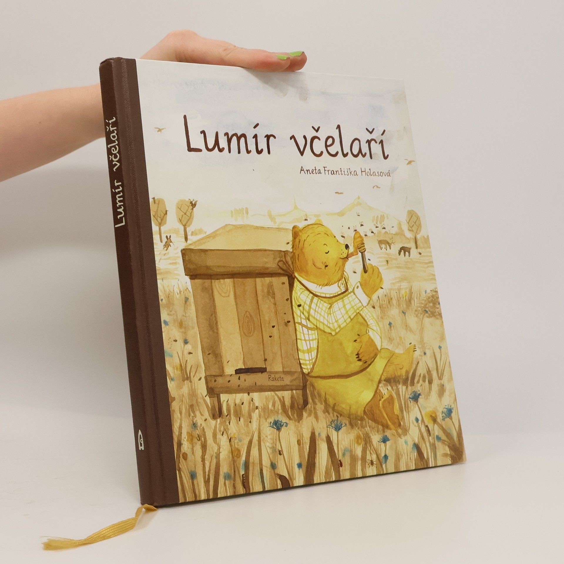 Aneta Františka‏ Holasová‏ Lumír včelaří, aneb, Medový slabikář