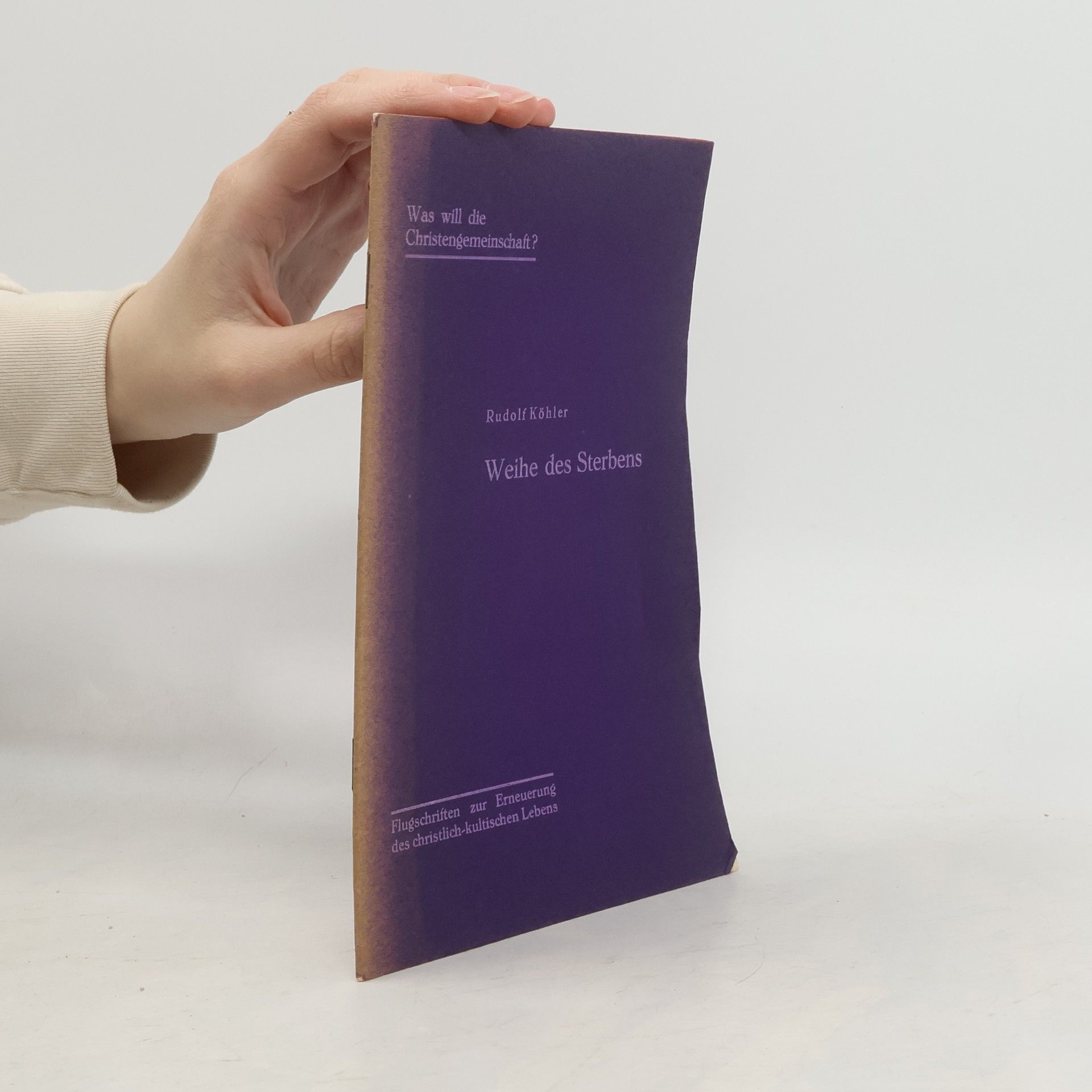 Rudolf Köhler Weihe des Sterbens