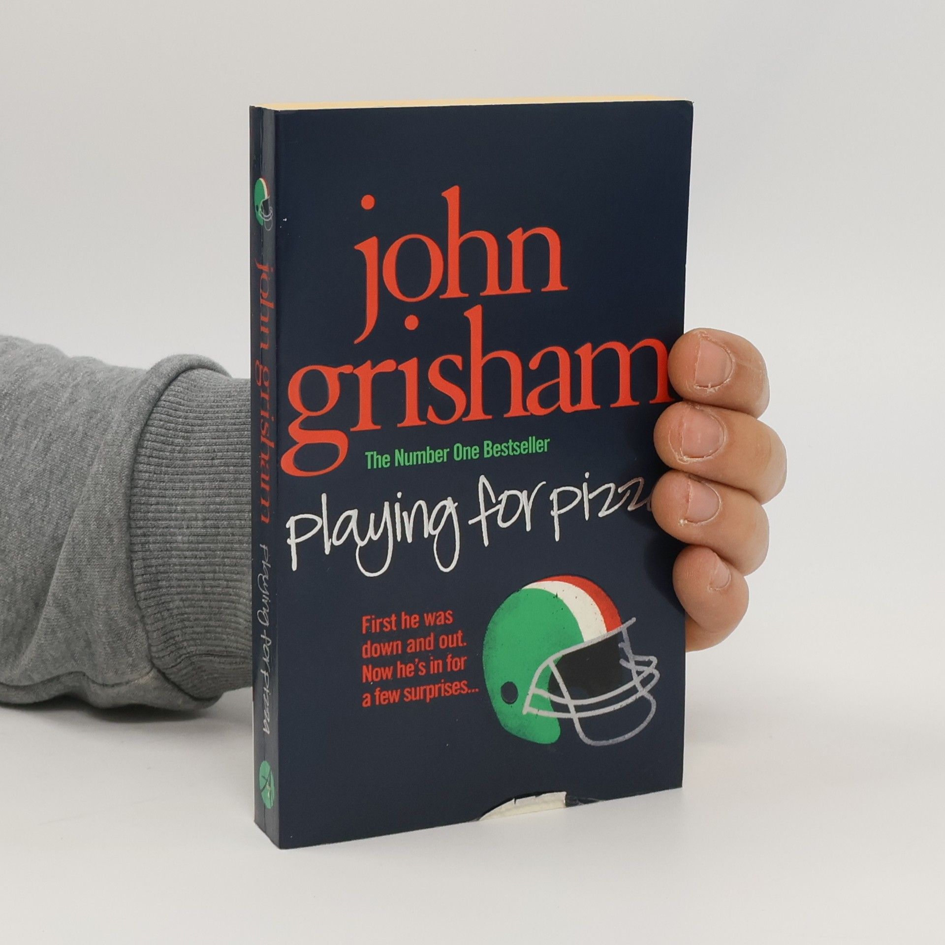 John Grisham Playing for pizza