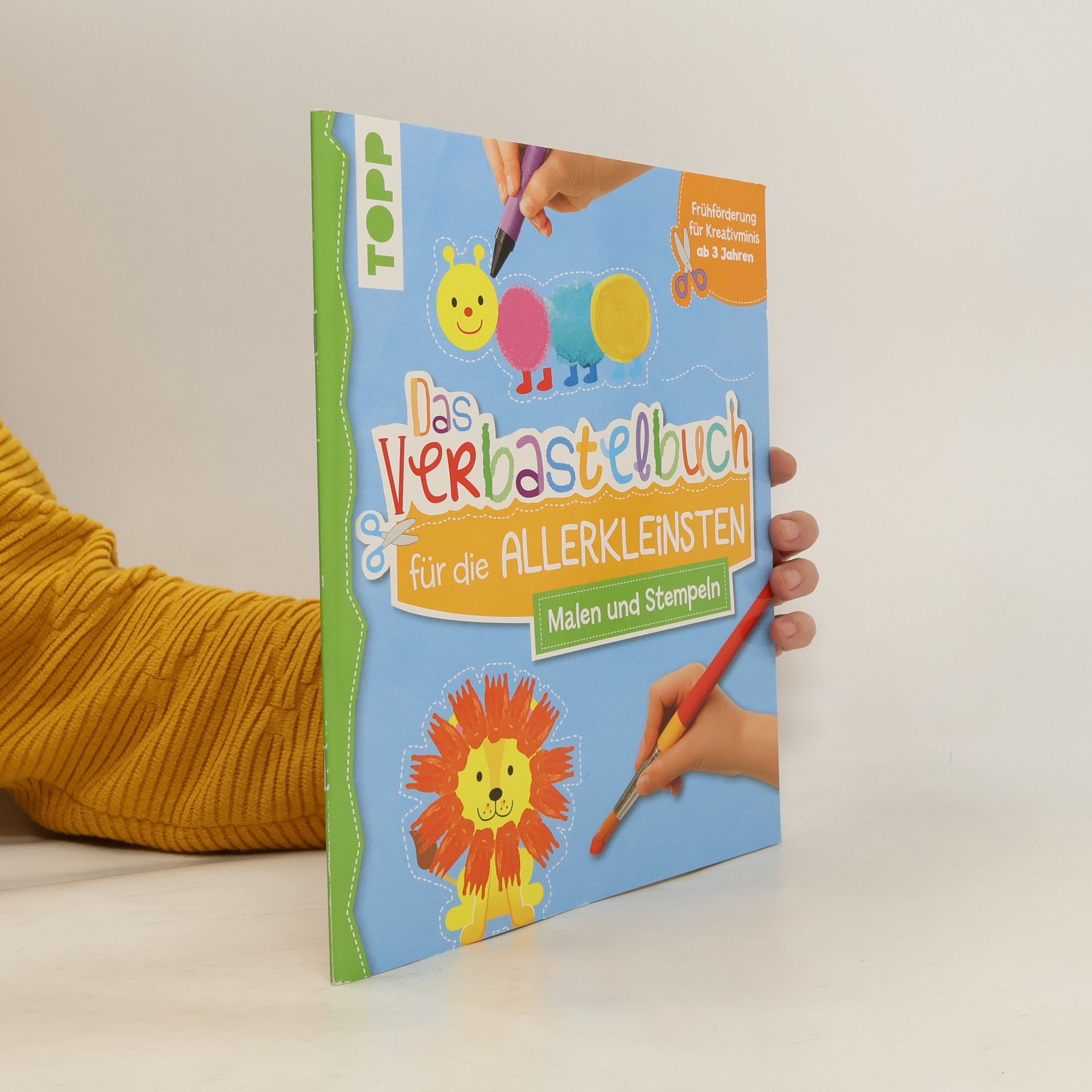 Auteurscollectief Das Verbastelbuch für die Allerkleinsten. Malen und Stempeln