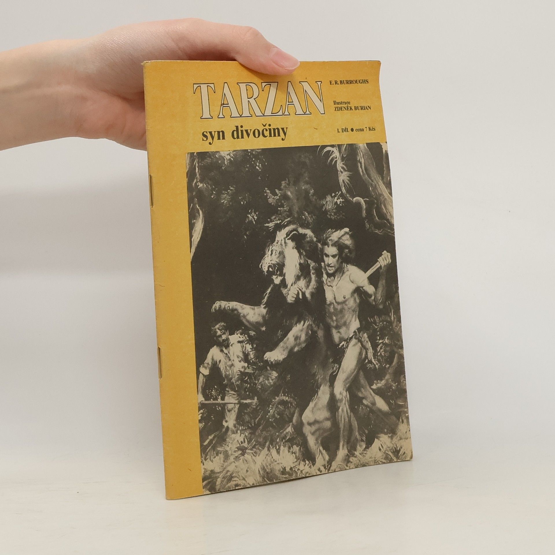 Edgar Rice Burroughs Tarzan syn divočiny