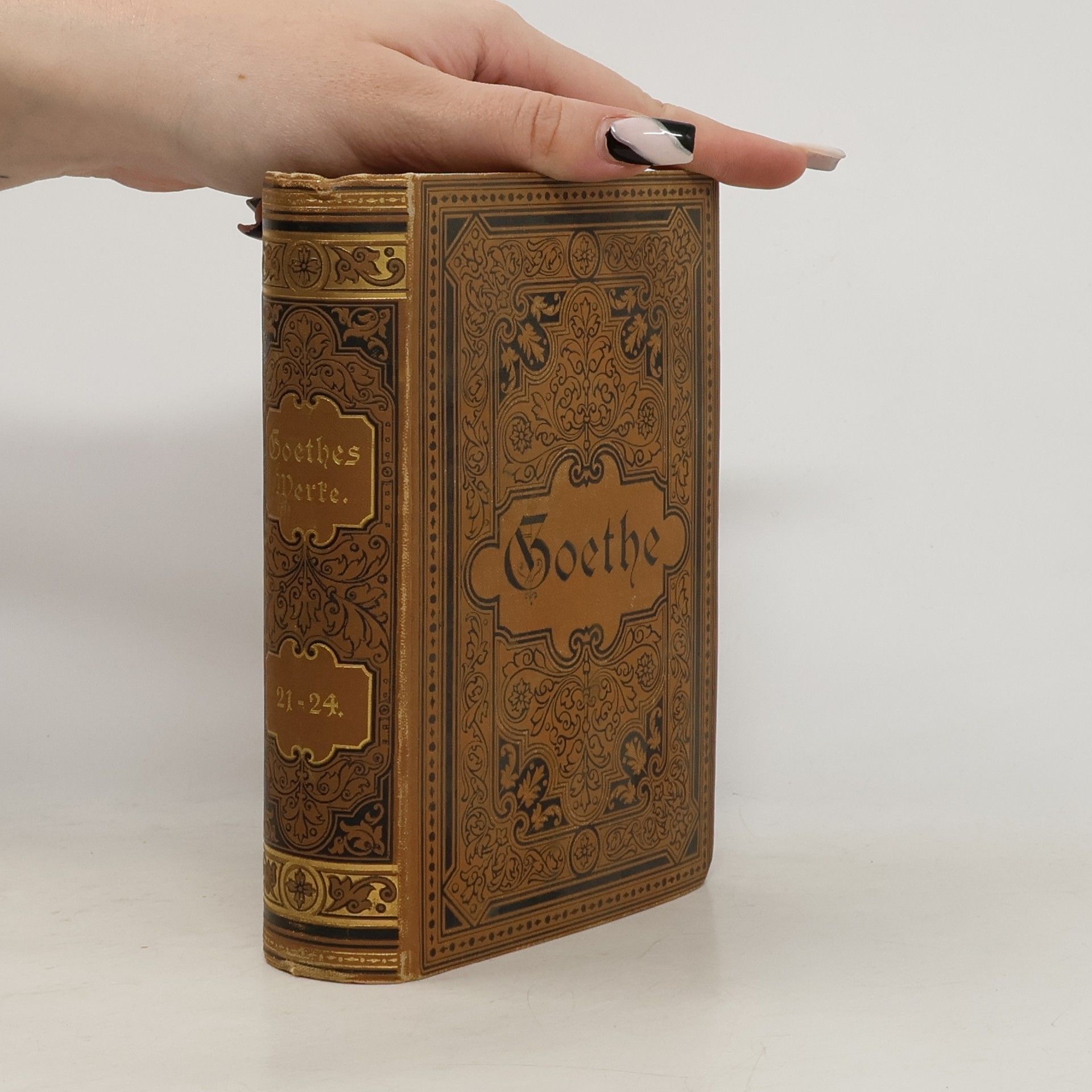 Johann Wolfgang von Goethe Goethes Werke 21-24