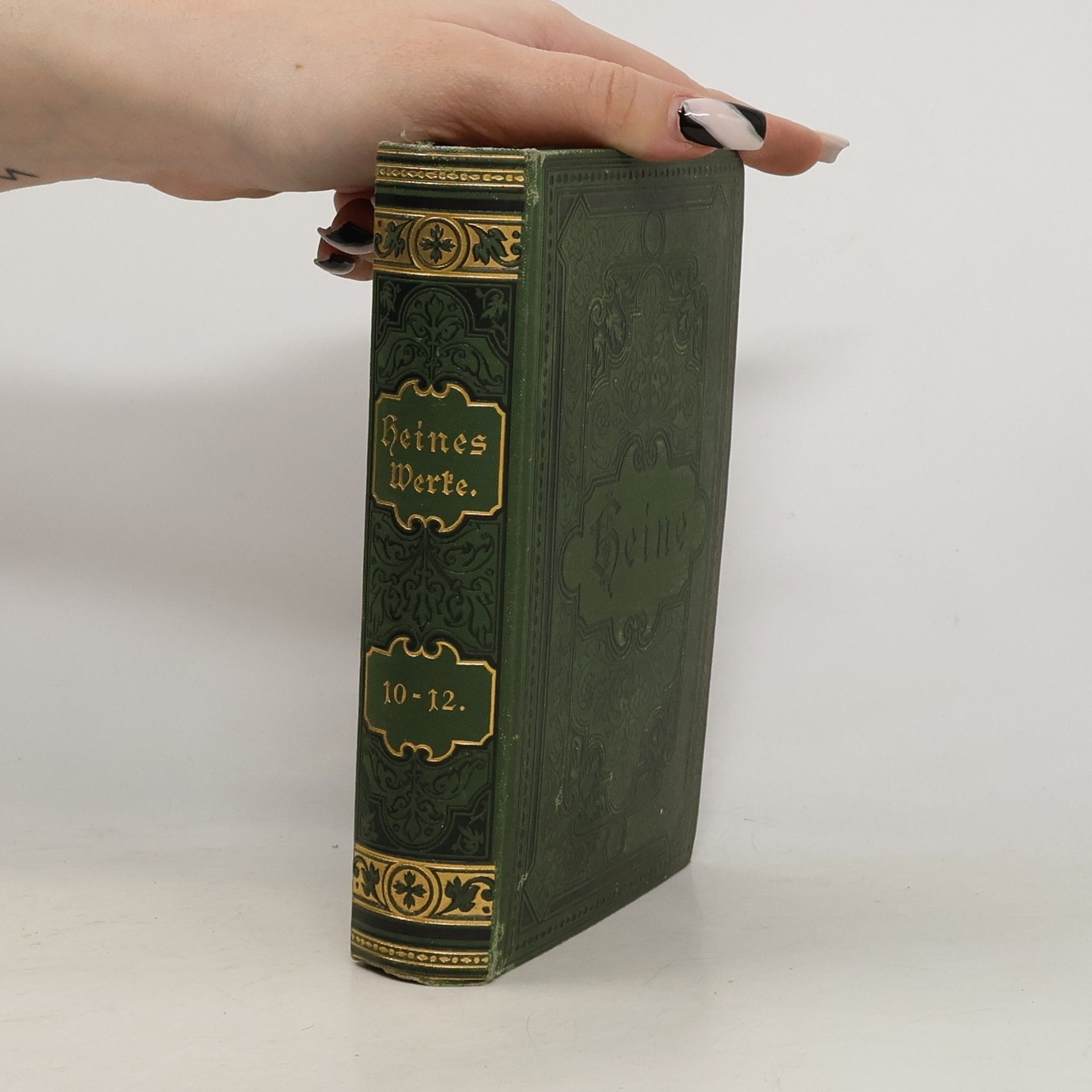 Heinrich Heine Sämtliche Werke in zwölf Bänden 10-12.