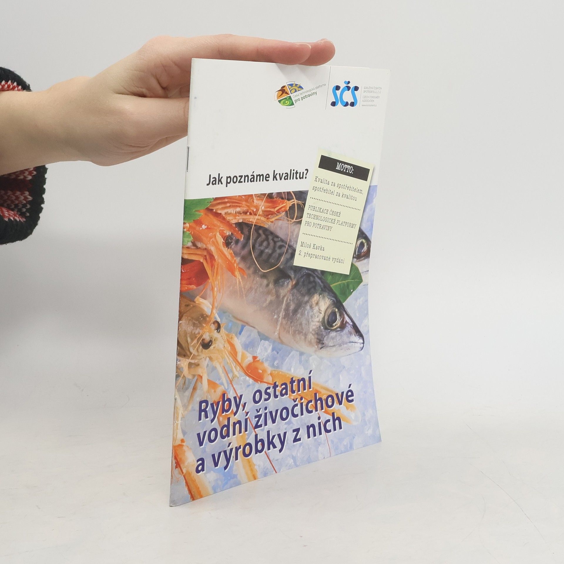Miloš Kavka Ryby, ostatní vodní živočichové a výrobky z nich