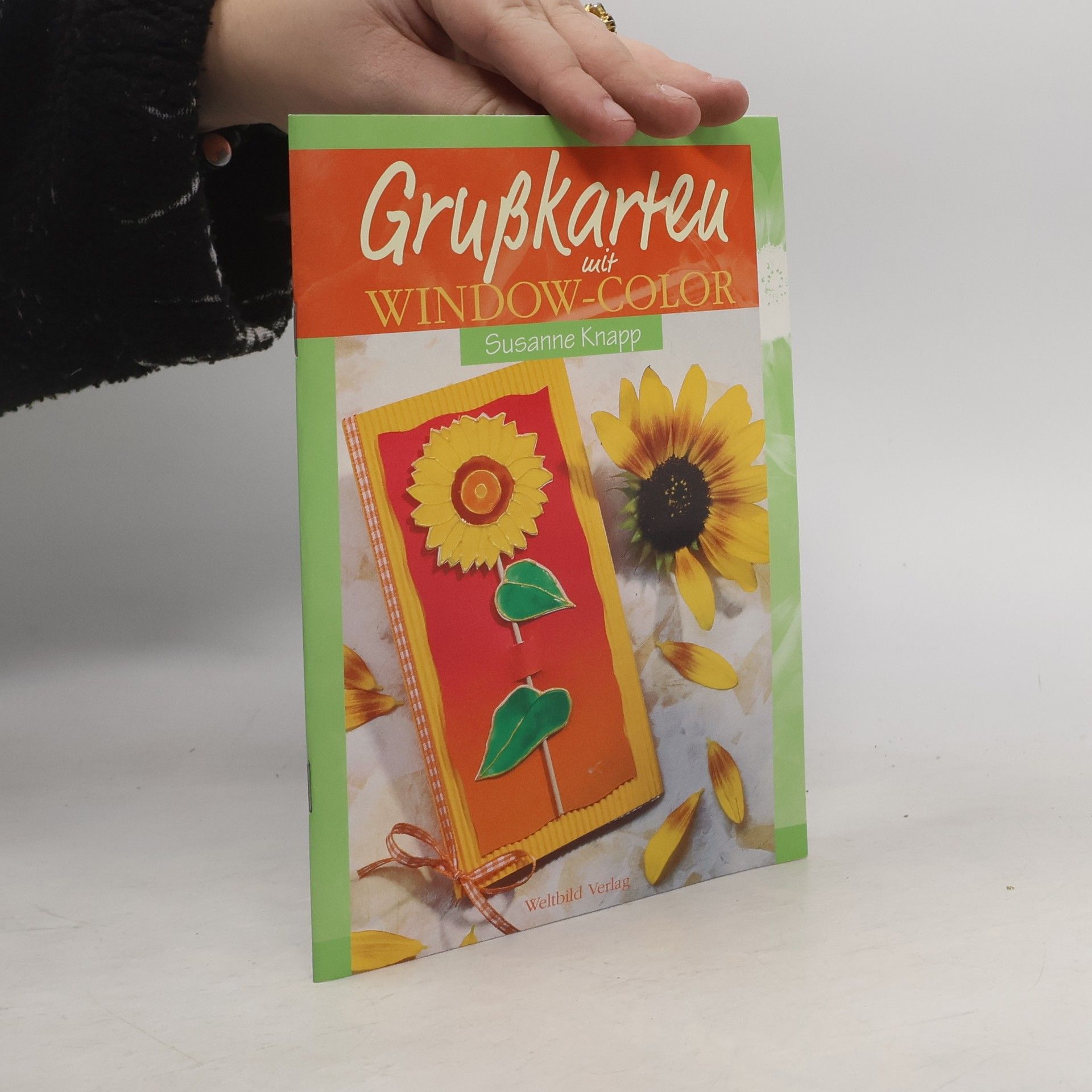 Grußkarten. Mit Window-color