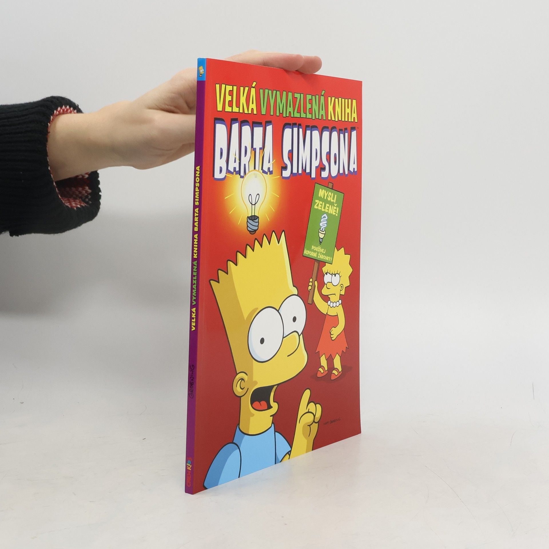 Matt Groening Velká vymazlená kniha Barta Simpsona