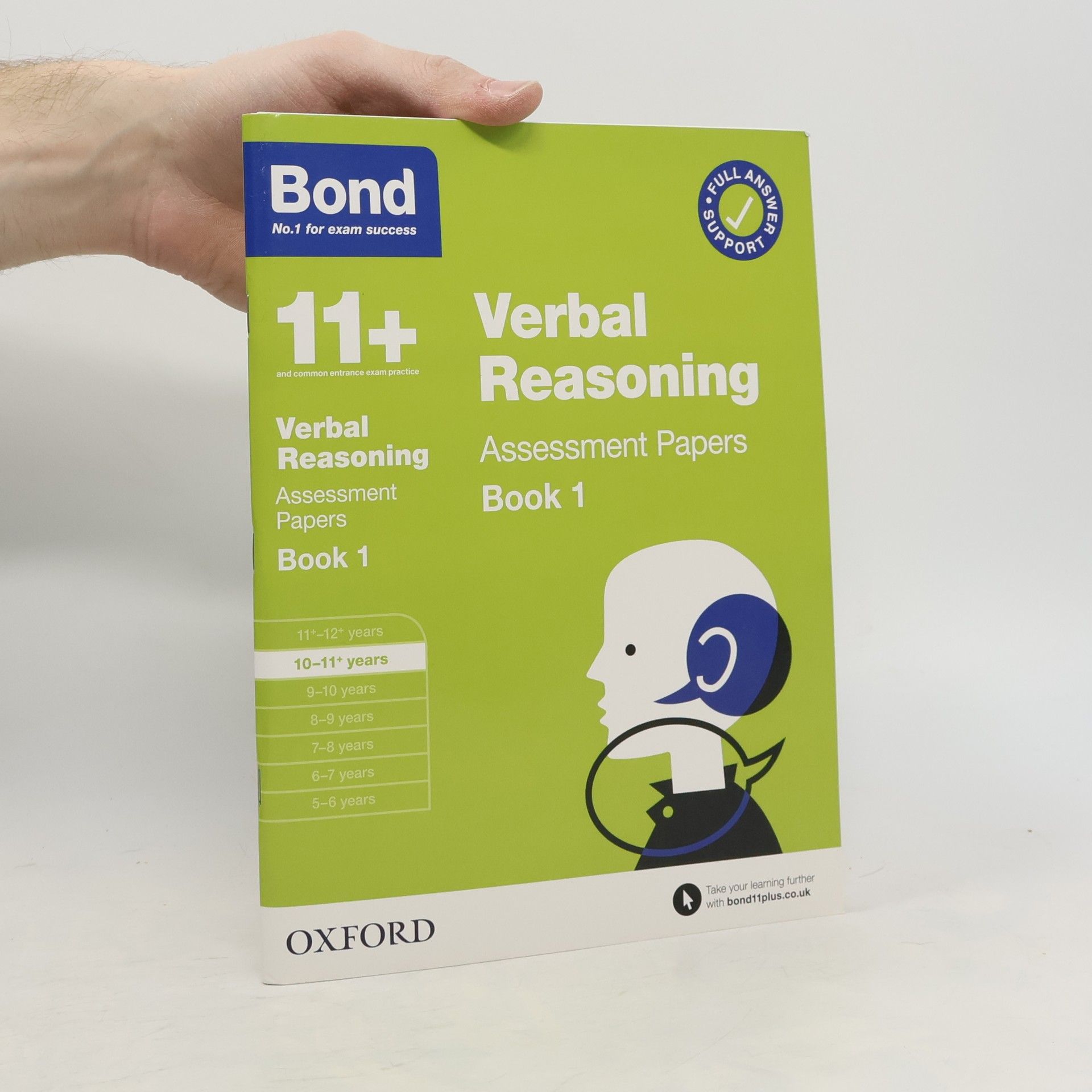 Collectif d'auteurs Bond 11+: Bond 11+ Verbal Reasoning Assessment Papers 10-11 years Book 1