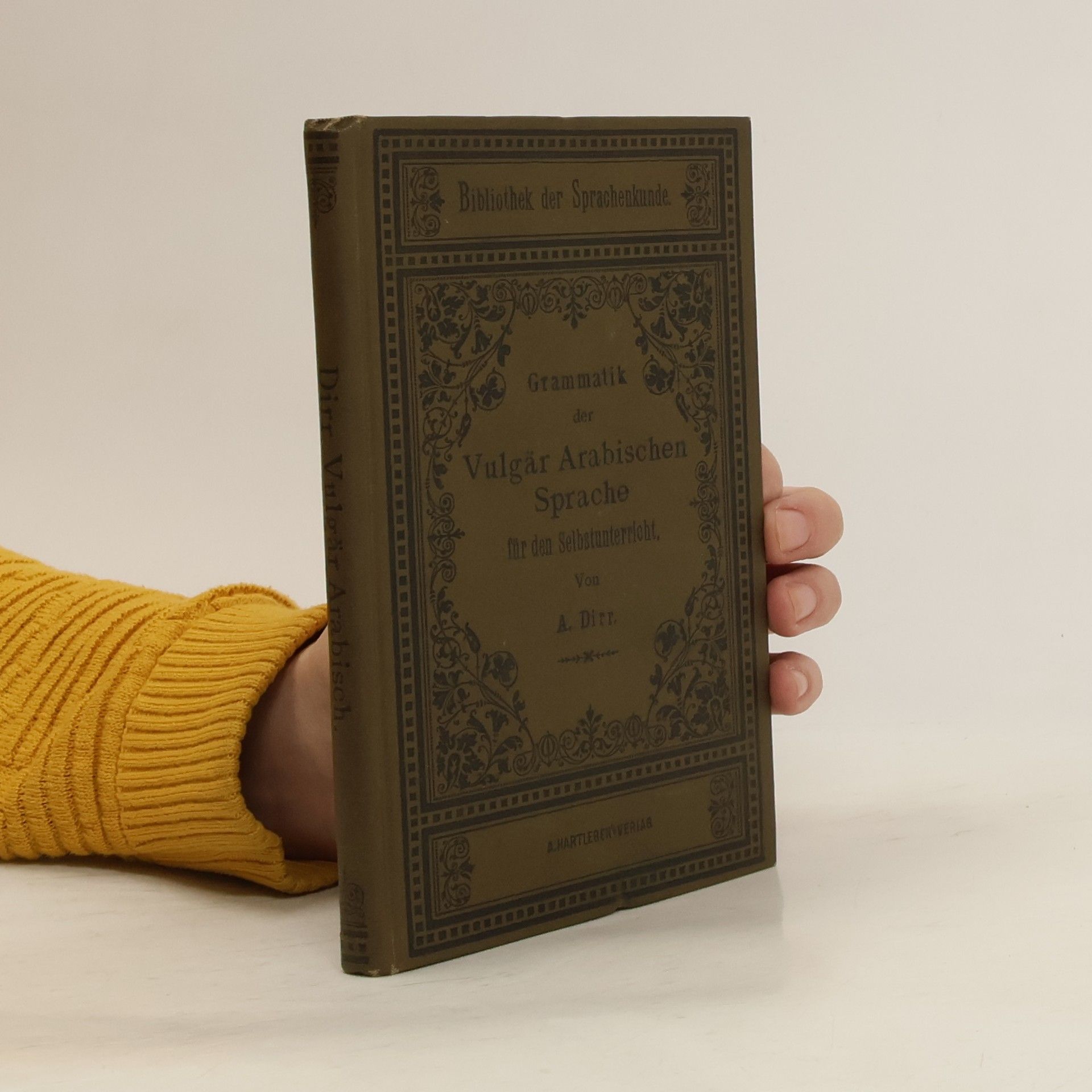 Adolf Dirr Vulgär Arabisch
