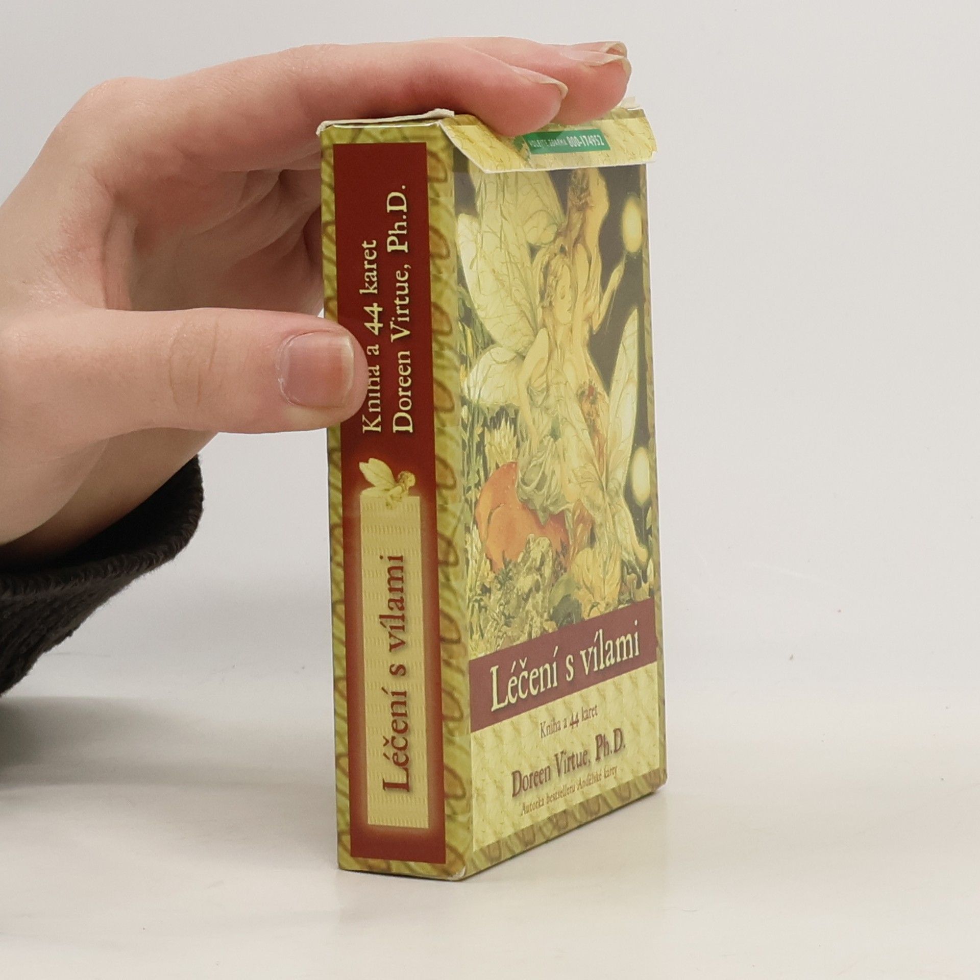 Doreen Virtue Léčení s vílami. Kniha a 44 karet