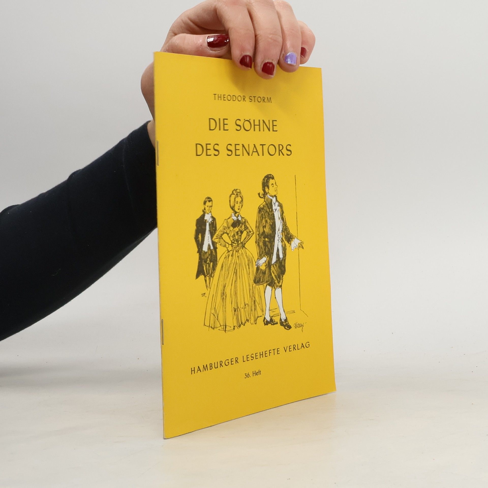 Theodor Storm Hamburger Lesehefte - 36: Die Söhne des Senators