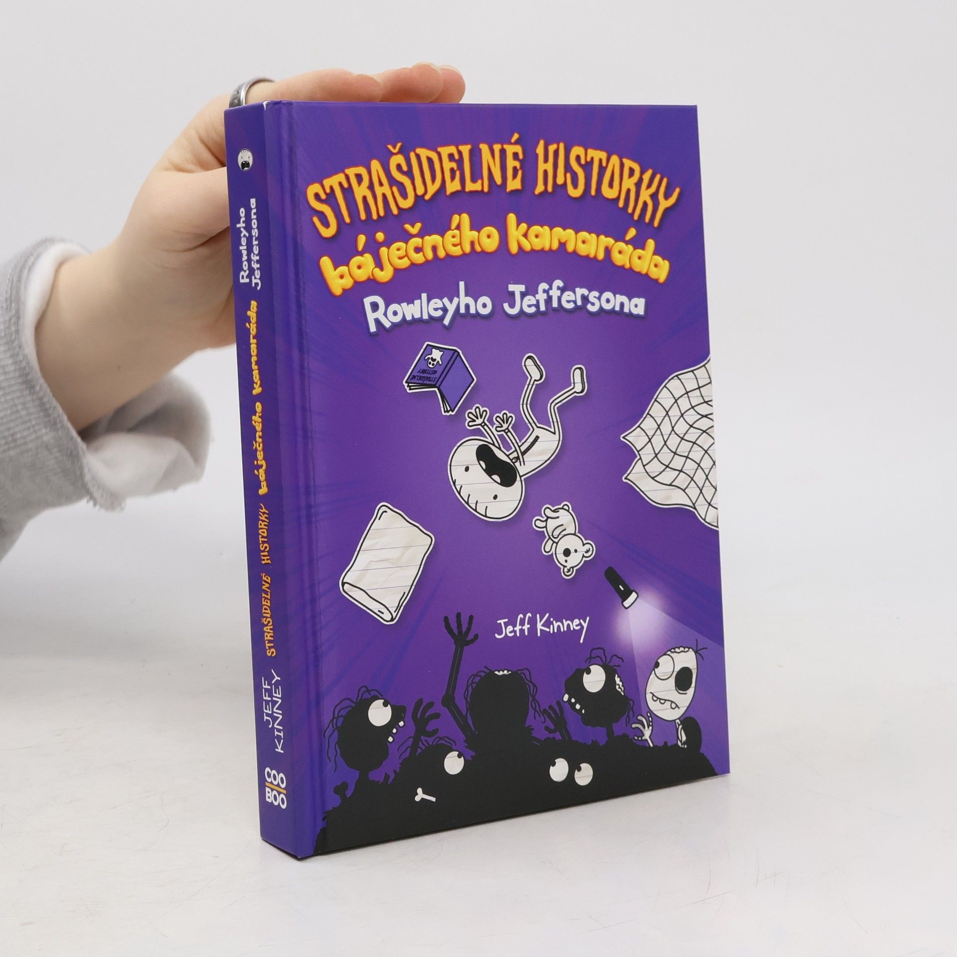 Jeff Kinney Strašidelné historky báječného kamaráda Rowleyho Jeffersona