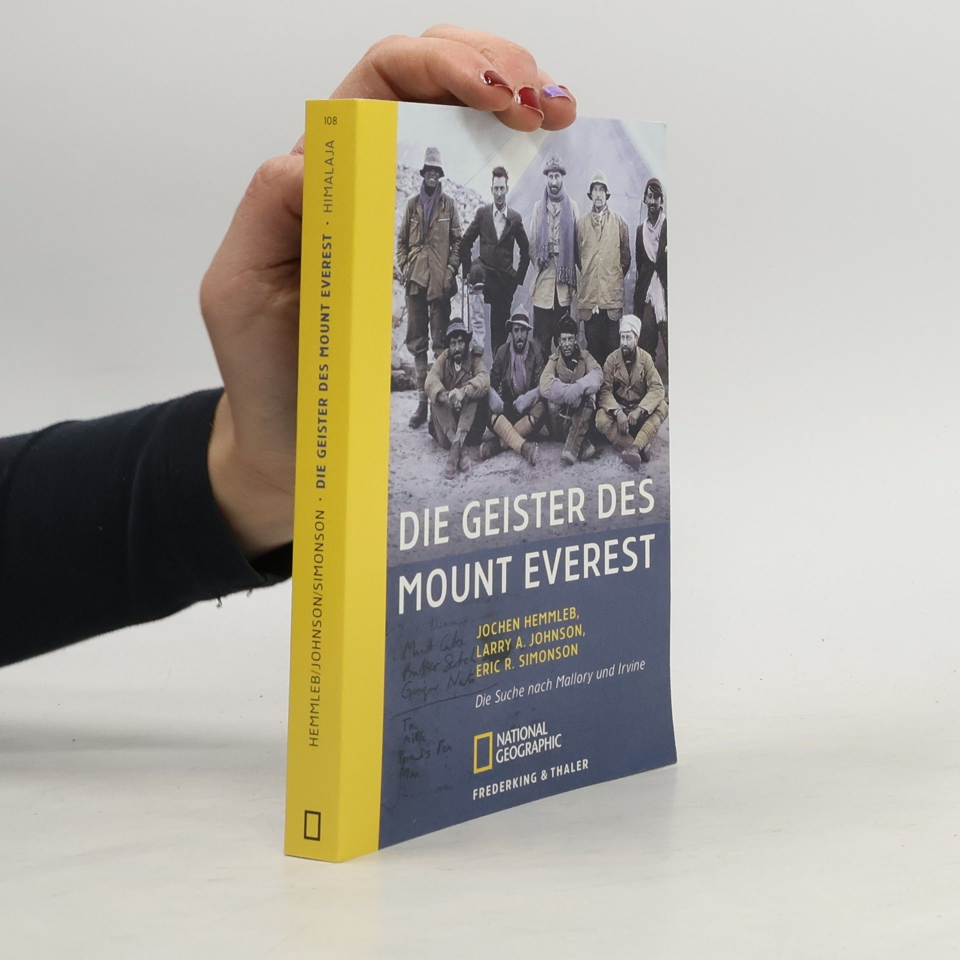 Jochen Hemmleb Die Geister des Mount Everest