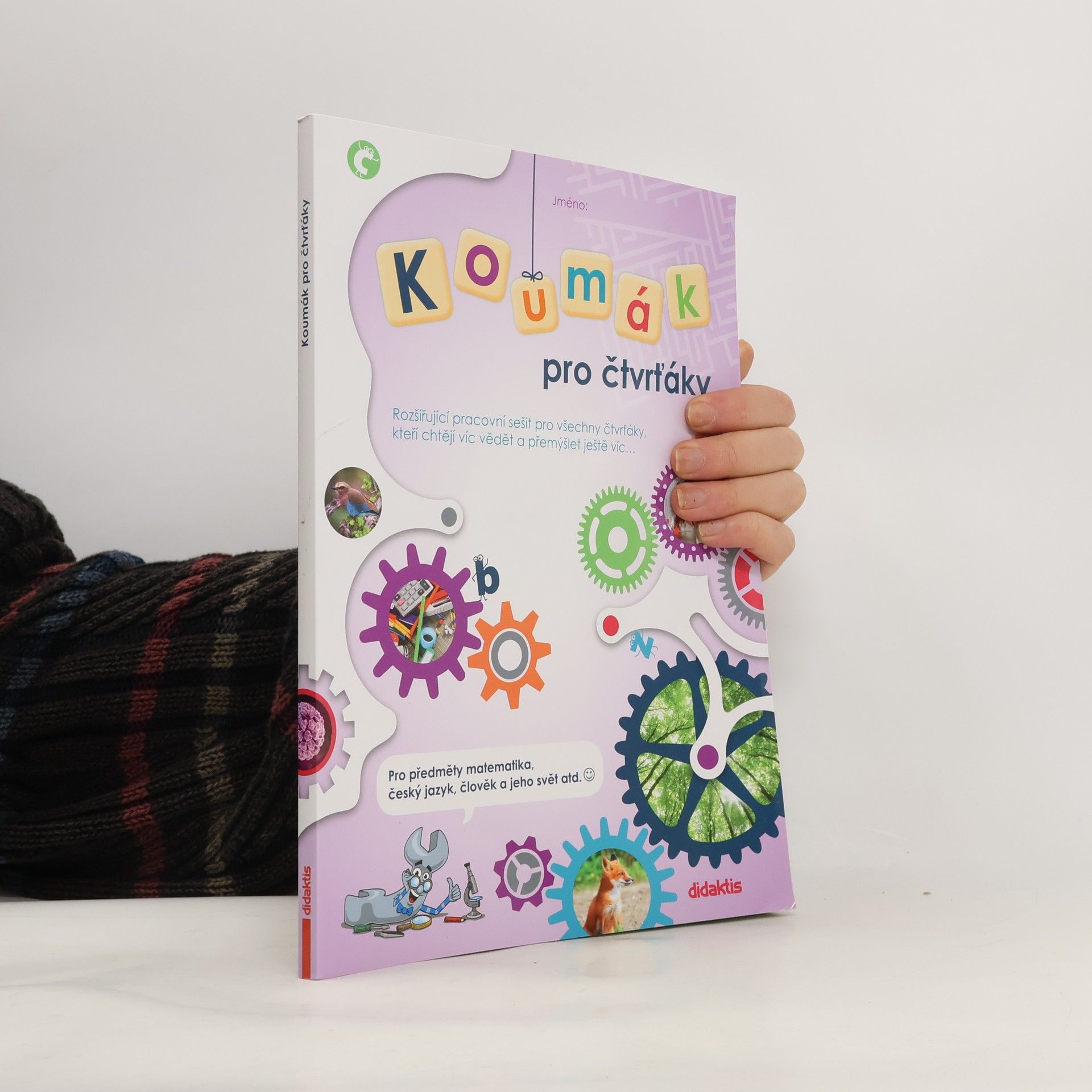 Kolektiv autorů Koumák pro čtvrťáky. Rozšiřující pracovní sešit pro všechny čtvrťáky, kteří chtějí víc vědět a přemýšlet ještě víc...