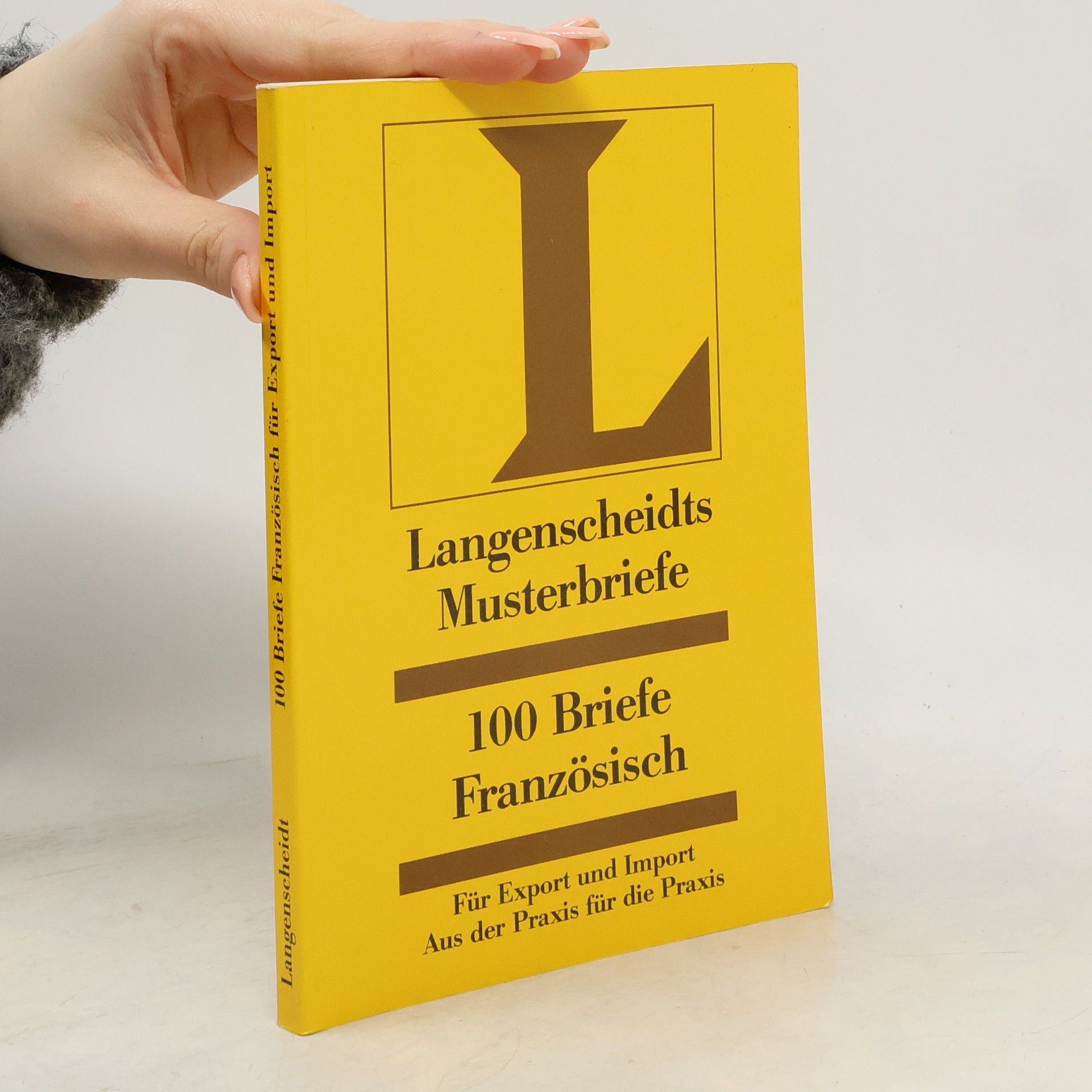 100 [Hundert] Briefe französisch für Export und Import