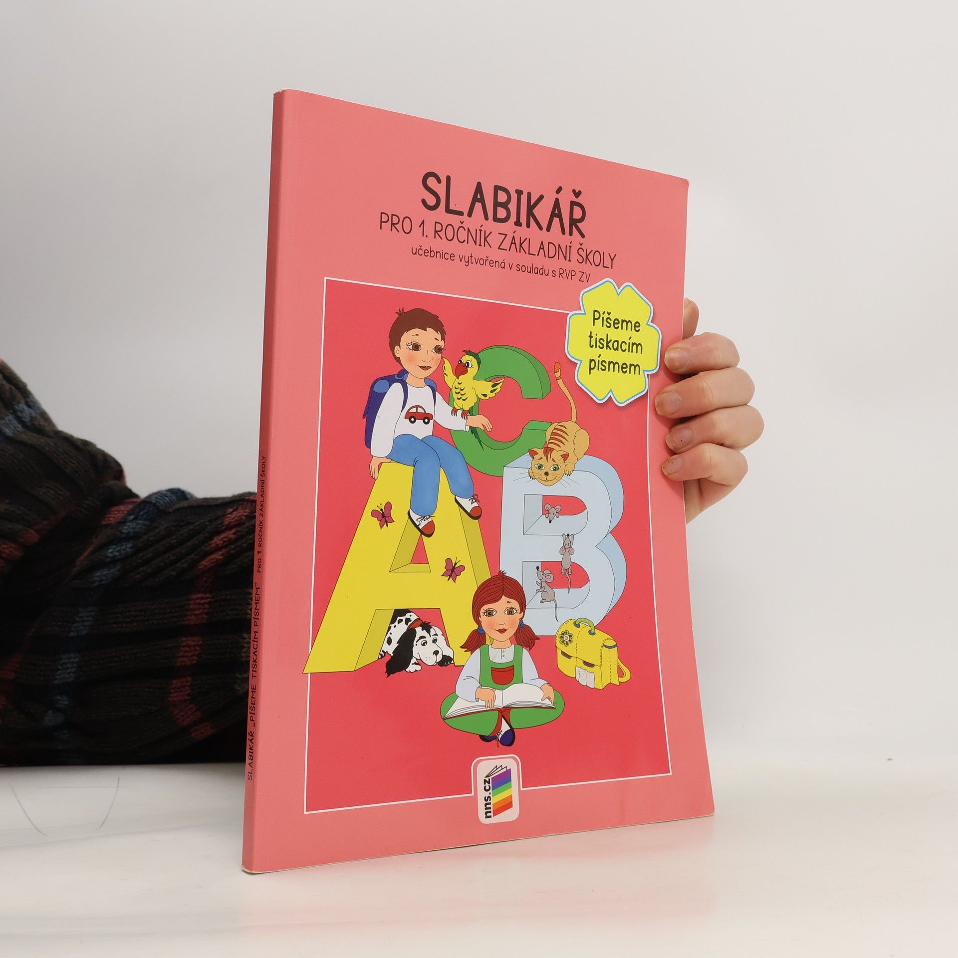 Alena Bára Doležalová Slabikář "Píšeme tiskacím písmem"