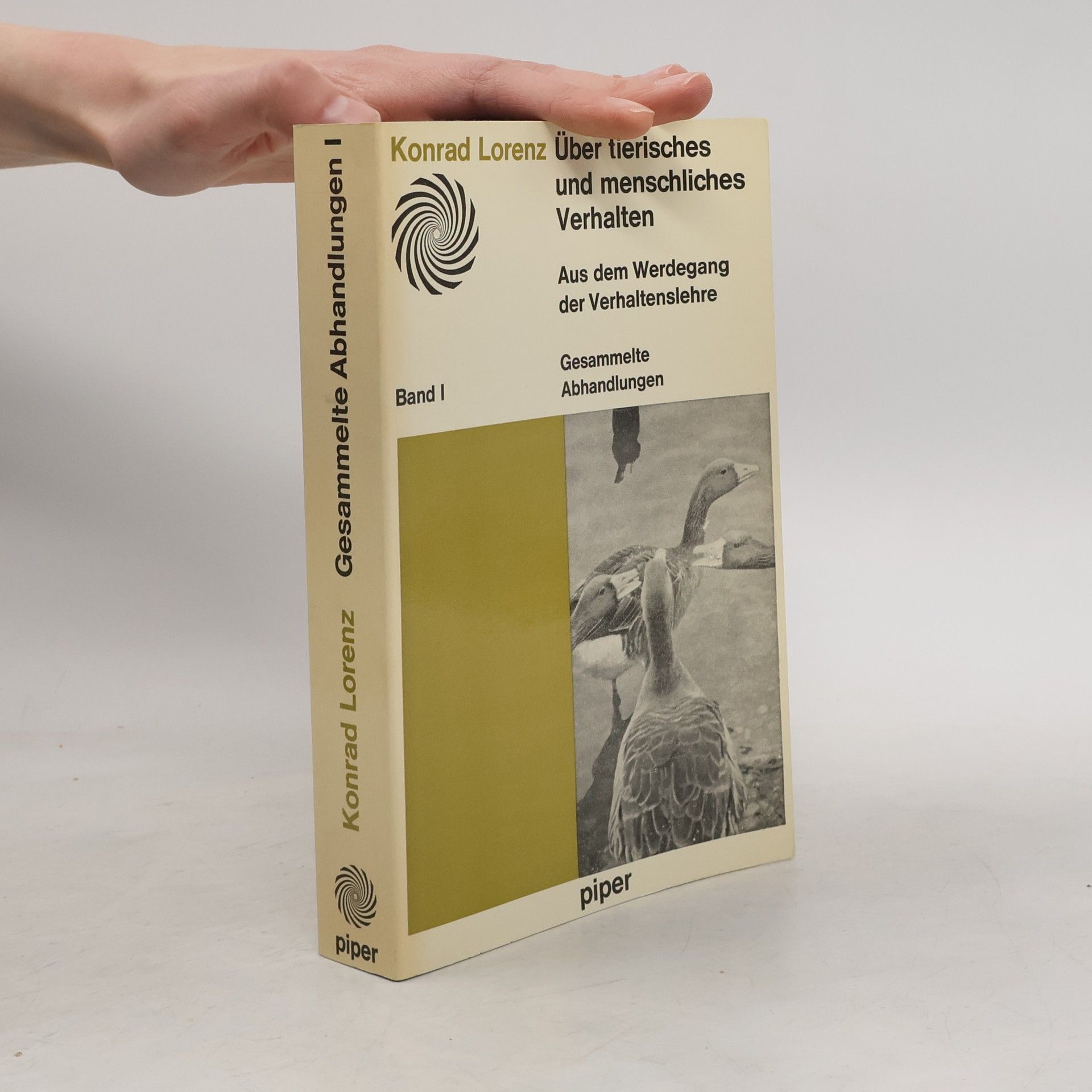 Konrad Lorenz Über teirisches und menschliches Verhalten