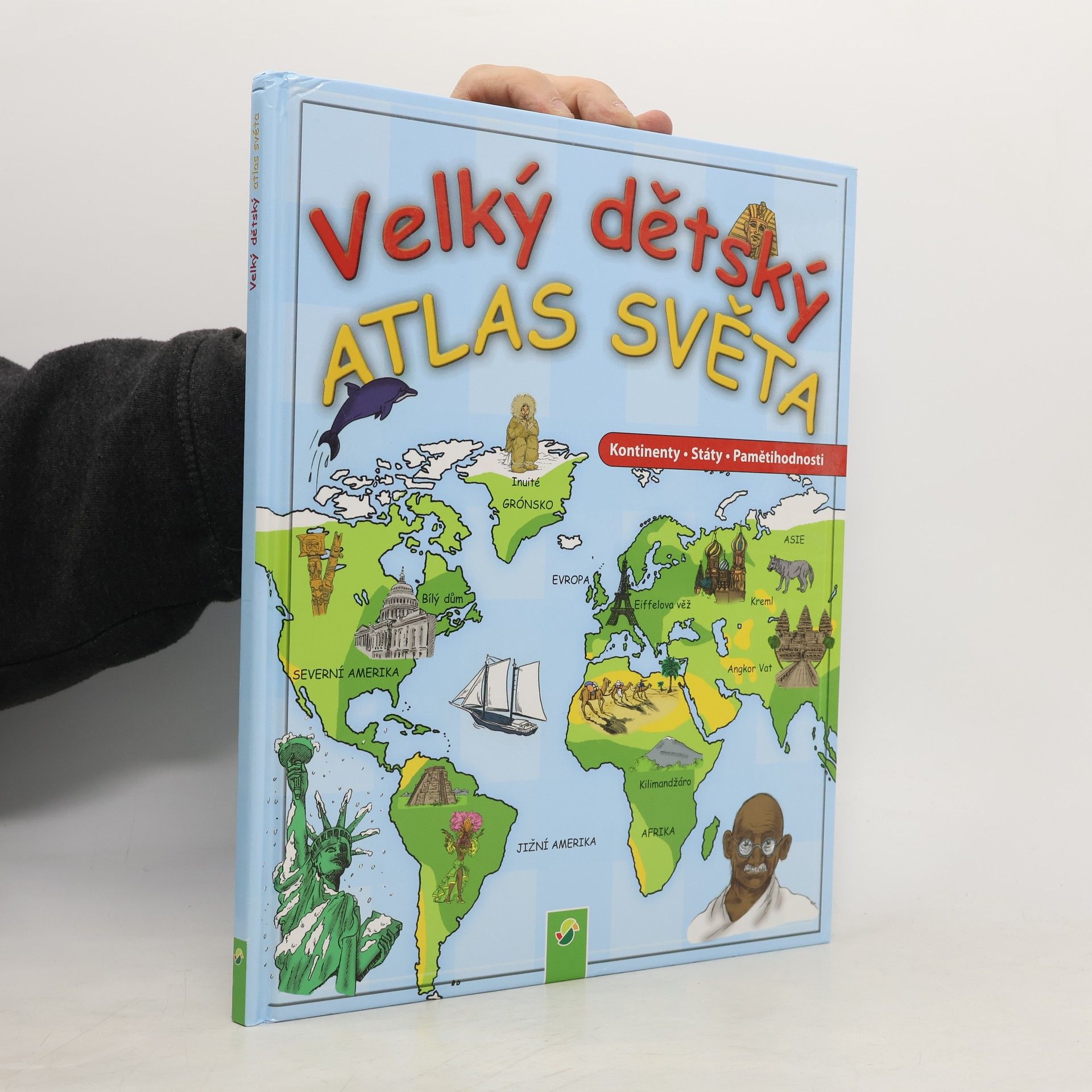 Michael Hahn Velký dětský atlas světa