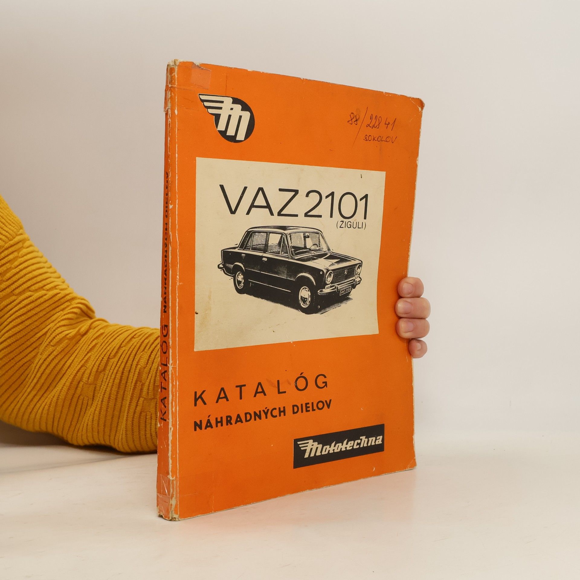 Terézia Onofrejová Katalóg náhradných dielov VAZ-sedan 2101, VAZ-combi 2102