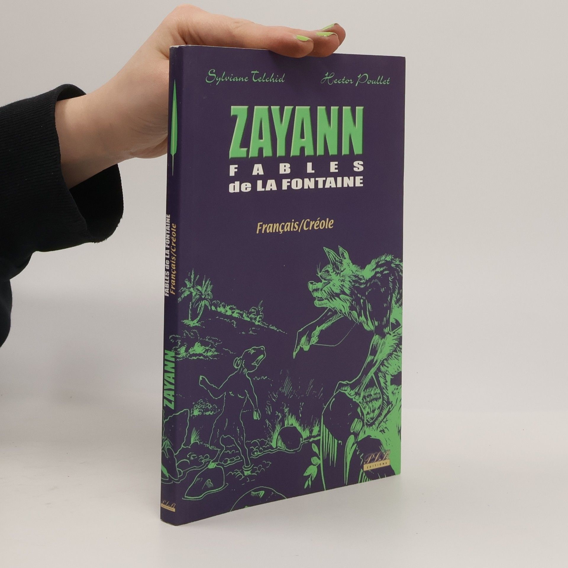 Zayann fables de La Fontaine français creole