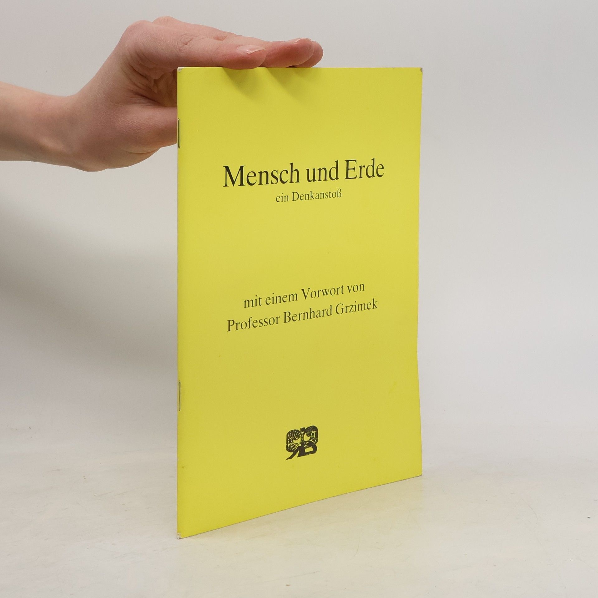 Bernhard Grzimek Mensch und Erde