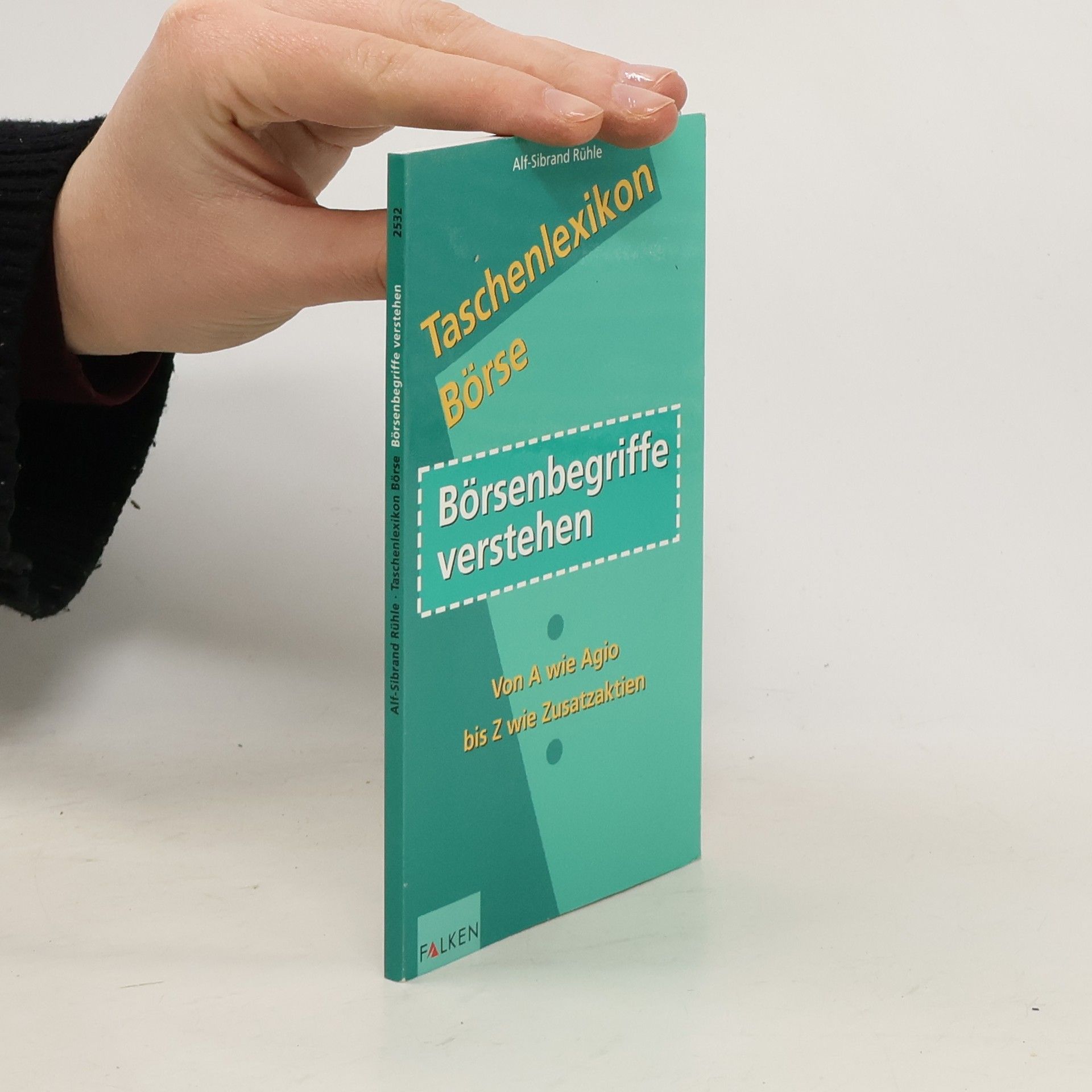 Alf-Sibrand Rühle Taschenlexikon Börse