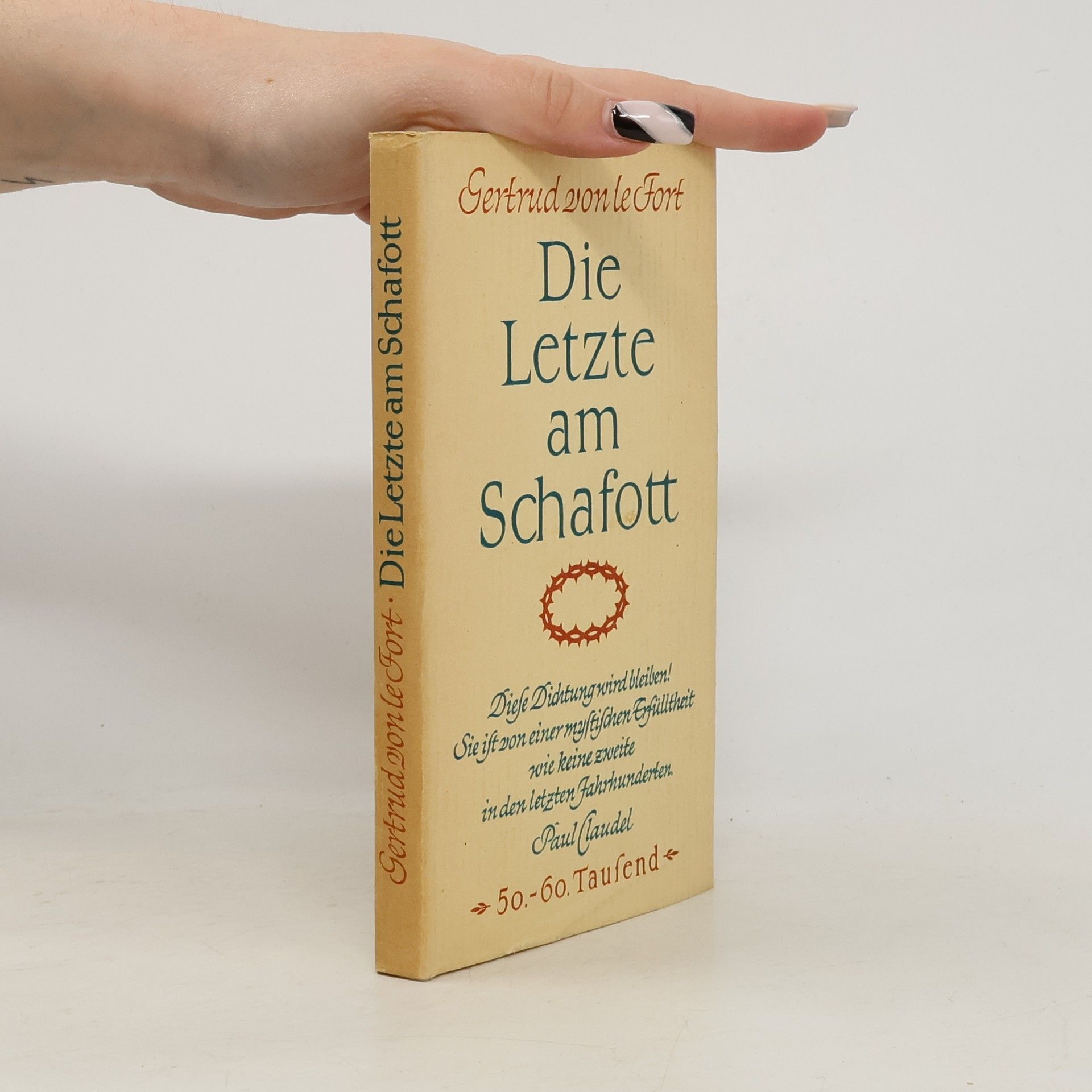 Gertrud von le Fort Die Letzte am Schafott