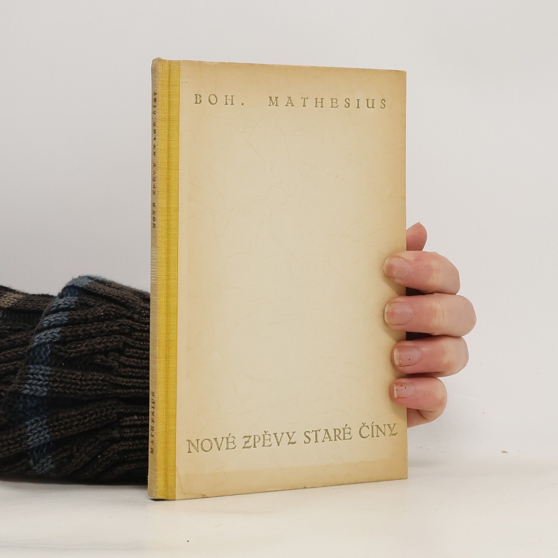 Bohumil Mathesius Nové zpěvy staré Číny