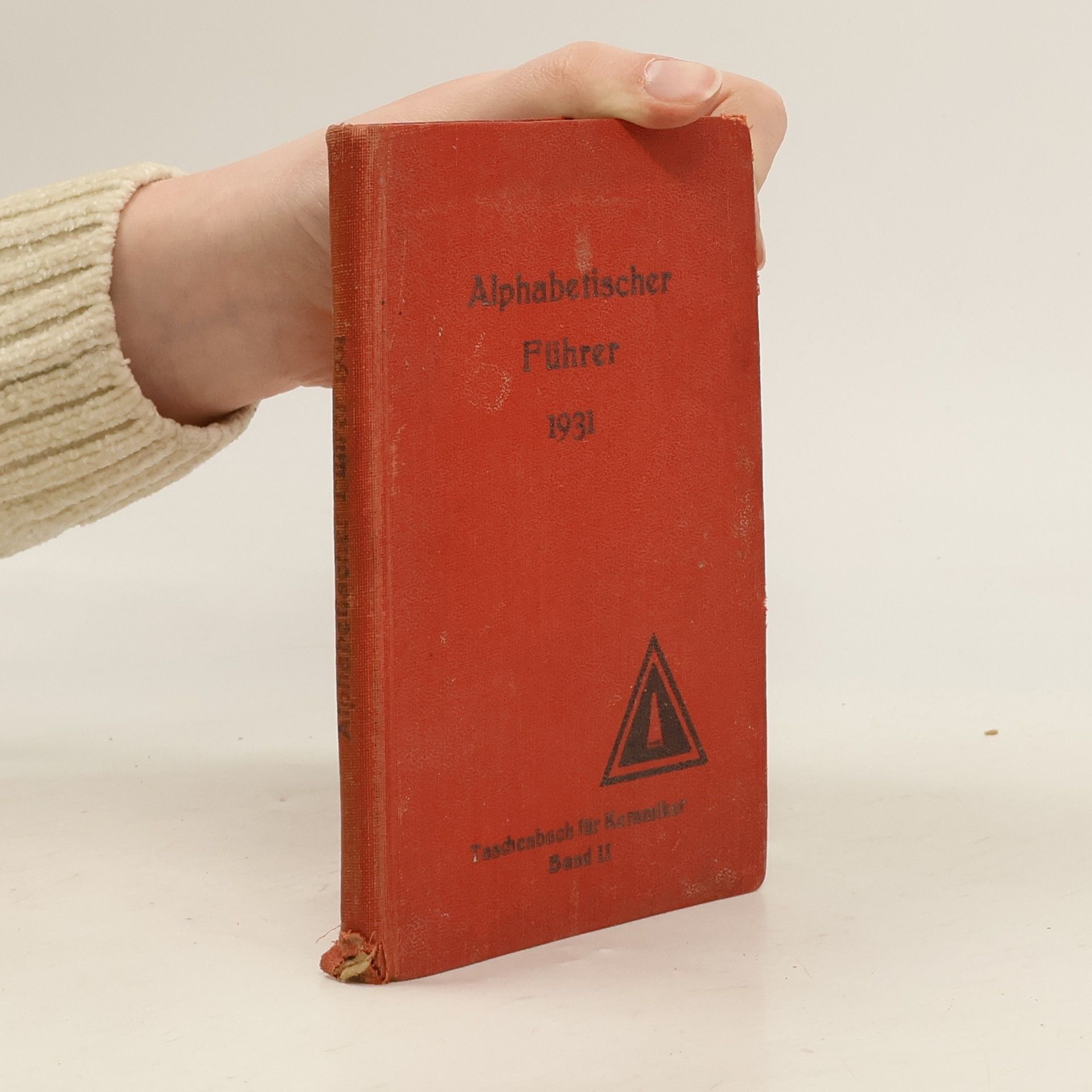 AA.VV. Alphabetischer Führer durch die Keramik, Glas- und Emailindustrie mti Bezugsquellen