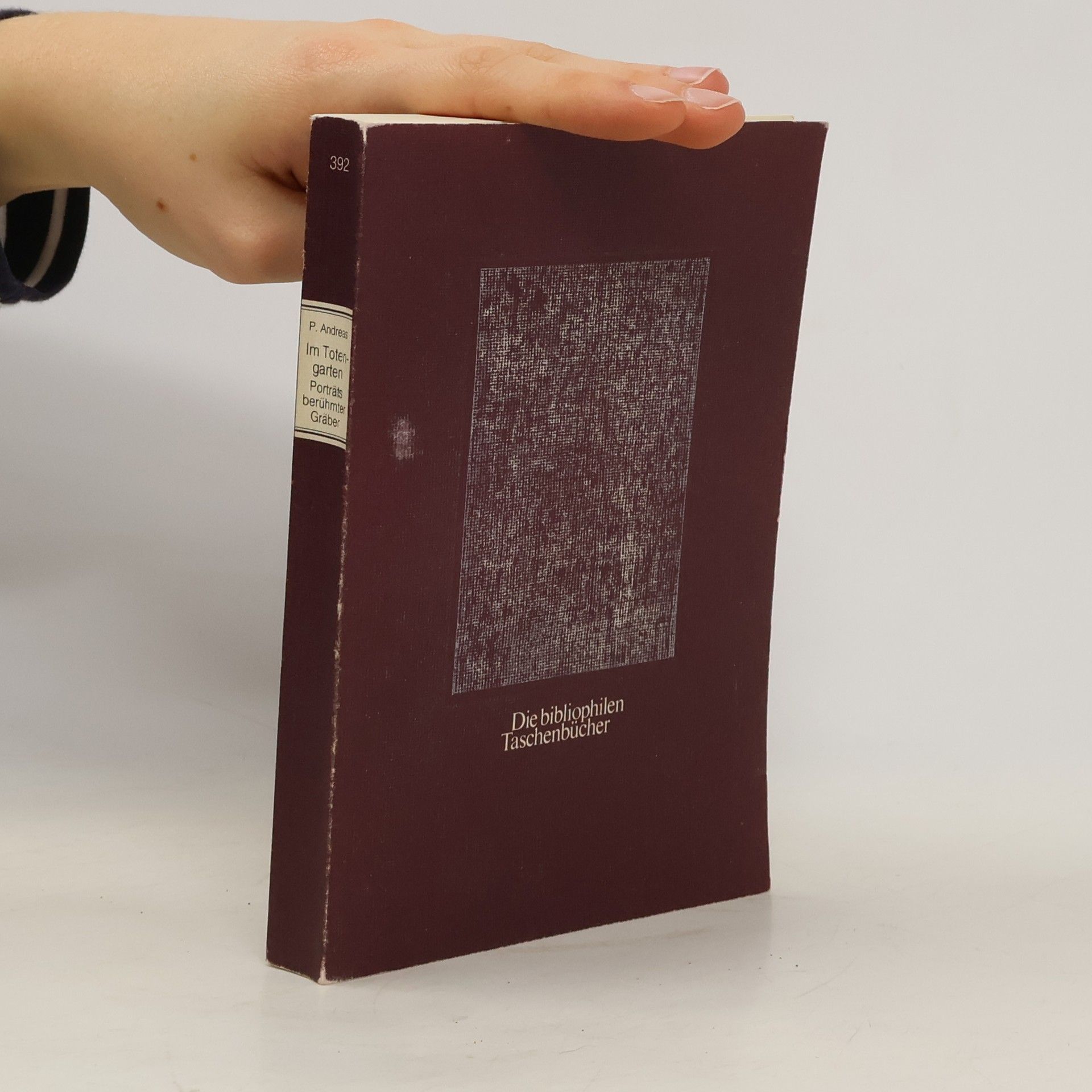 Peter-Andreas Mothes Die bibliophilen Taschenbücher - 392: Im Totengarten