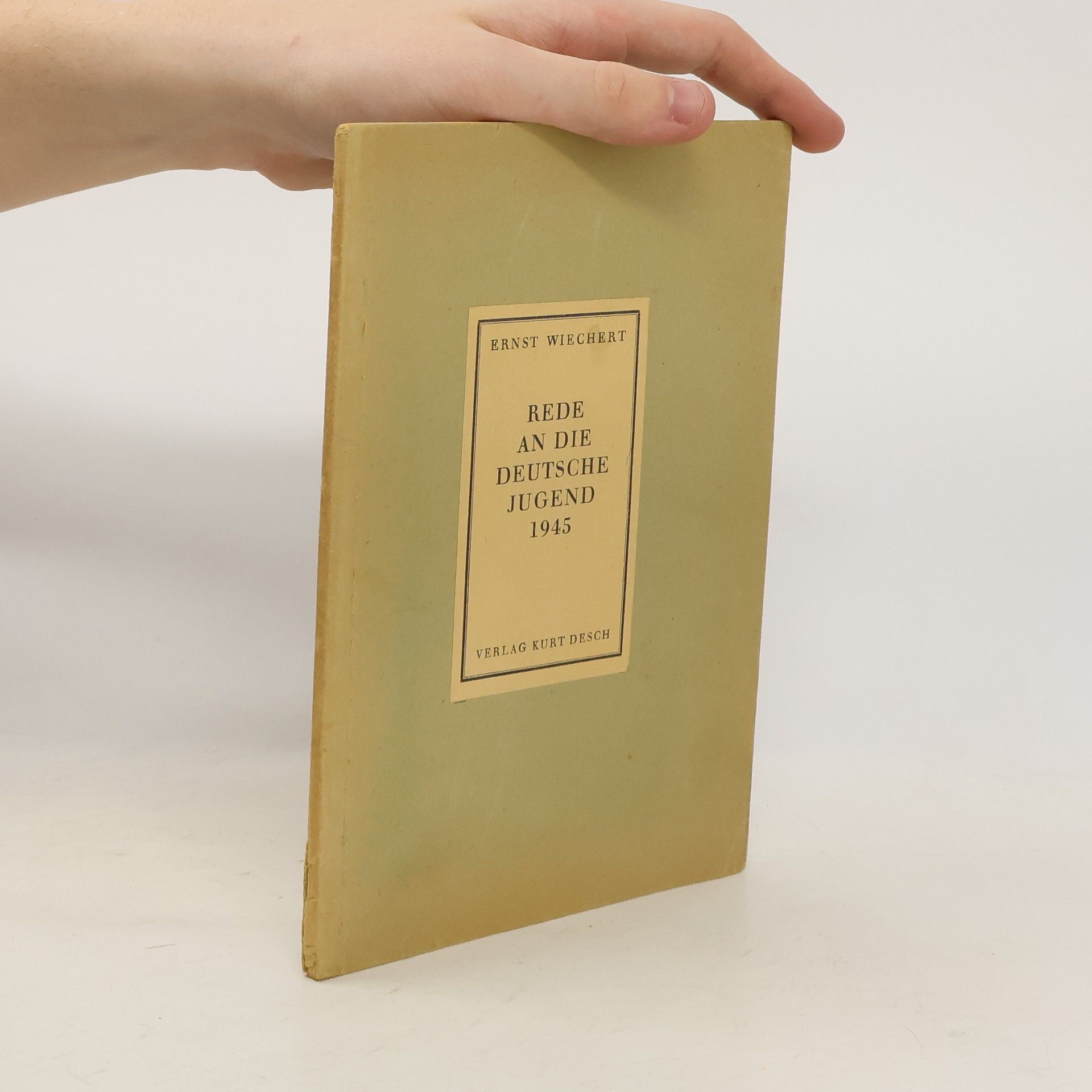 Rede an die deutsche Jugend 1945