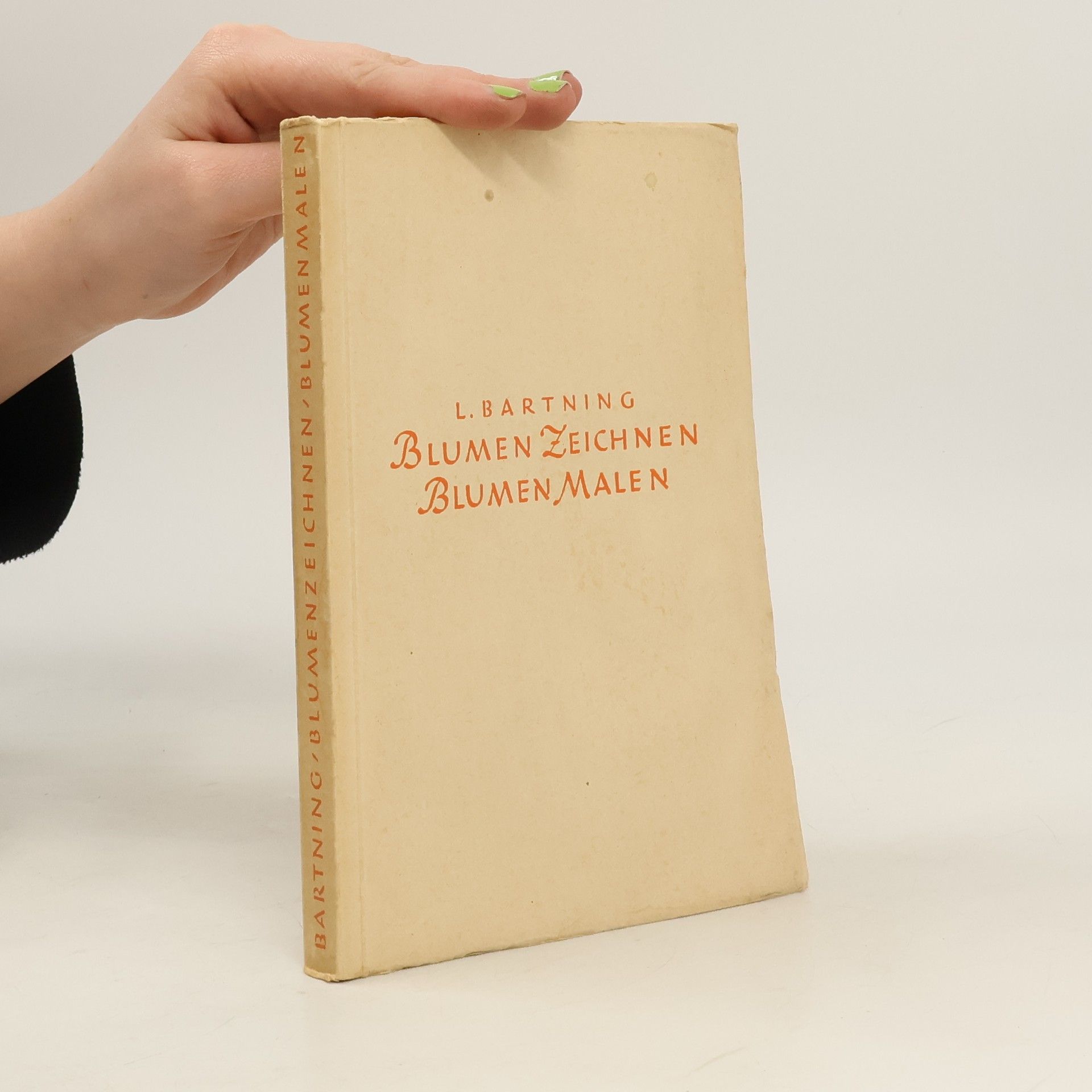 Ludwig Bartning Blumen zeichnen, Blumen malen
