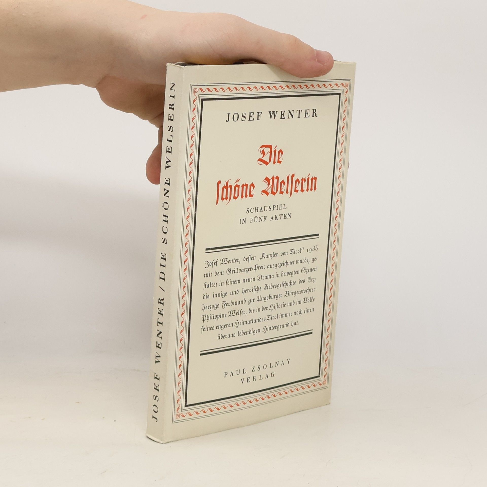 Josef Wenter Die Schöne Welserin